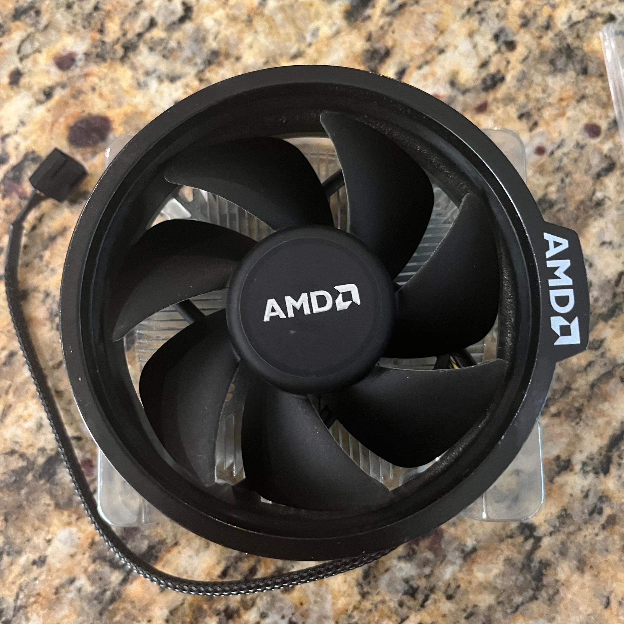 Ryzen 5 5600x with cooler and box