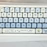 Cute Blue and white Custom Keyboard