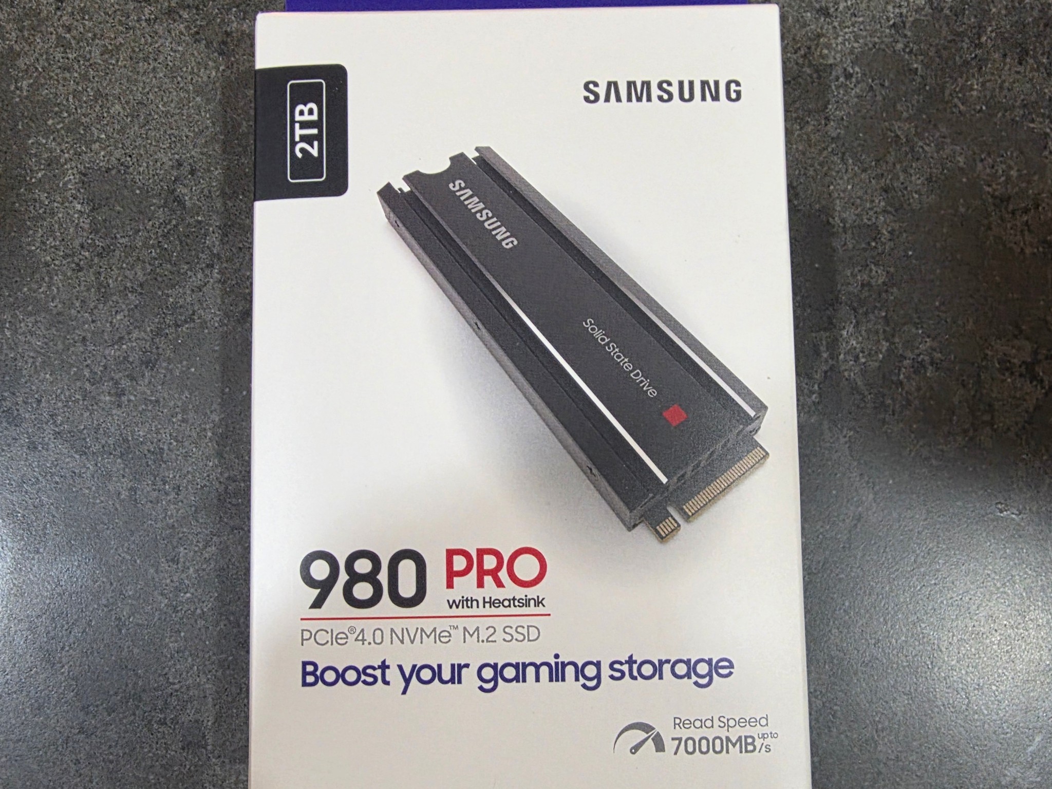Samsung 980 Pro with Heatsink 2 TB