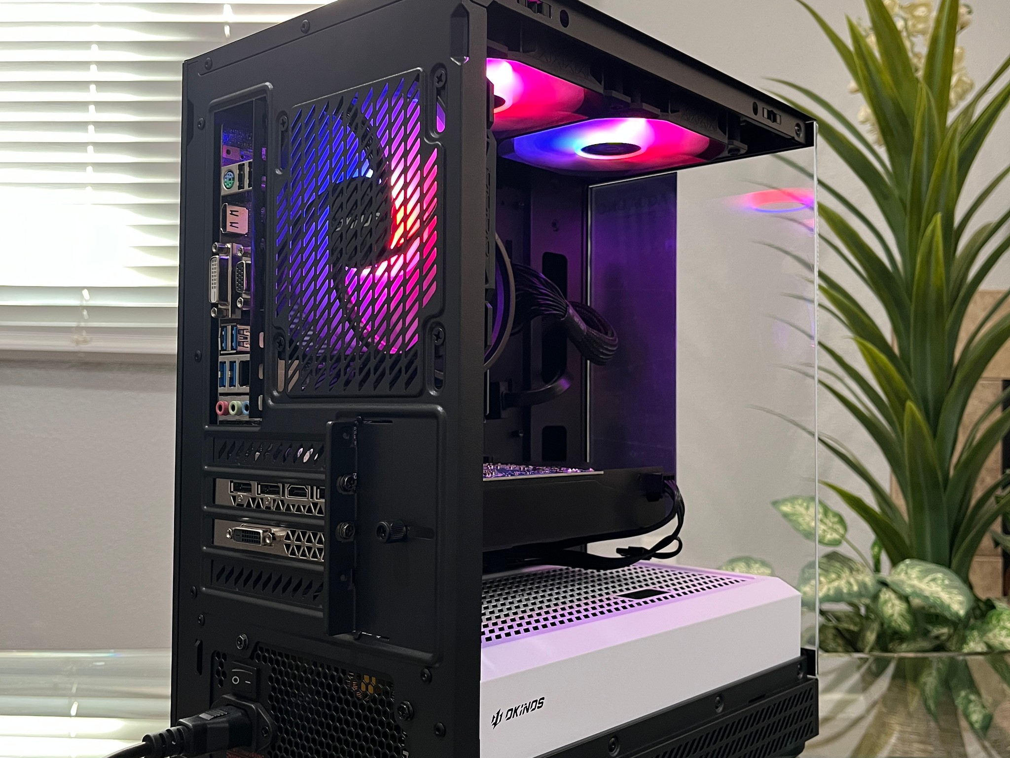 GTX 1060 6GB, Ryzen 7 1700, 8GB RAM | Black RGB Gaming Computer/PC