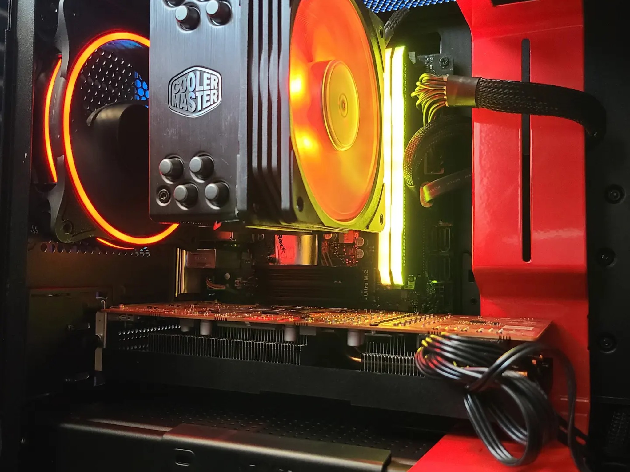 "Red" | RX 5700XT | intel 10100 | 16GB Corsair VENGEANCE