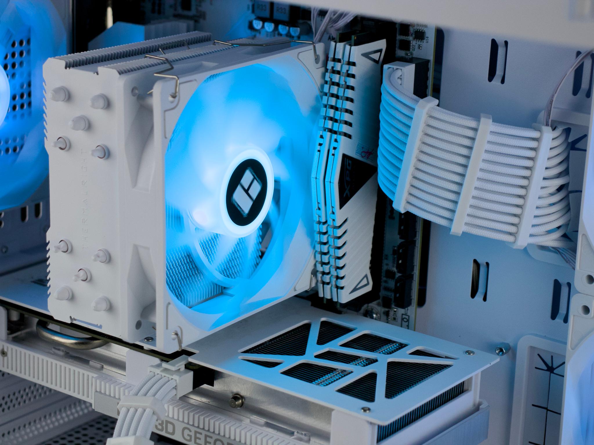 🧊❄️🧊 Whiteout Gaming PC – RTX 4060 , Ryzen 5 5500, 16GB RAM, 1TB SSD - WiFi, BlueTooth 🧊❄️🧊