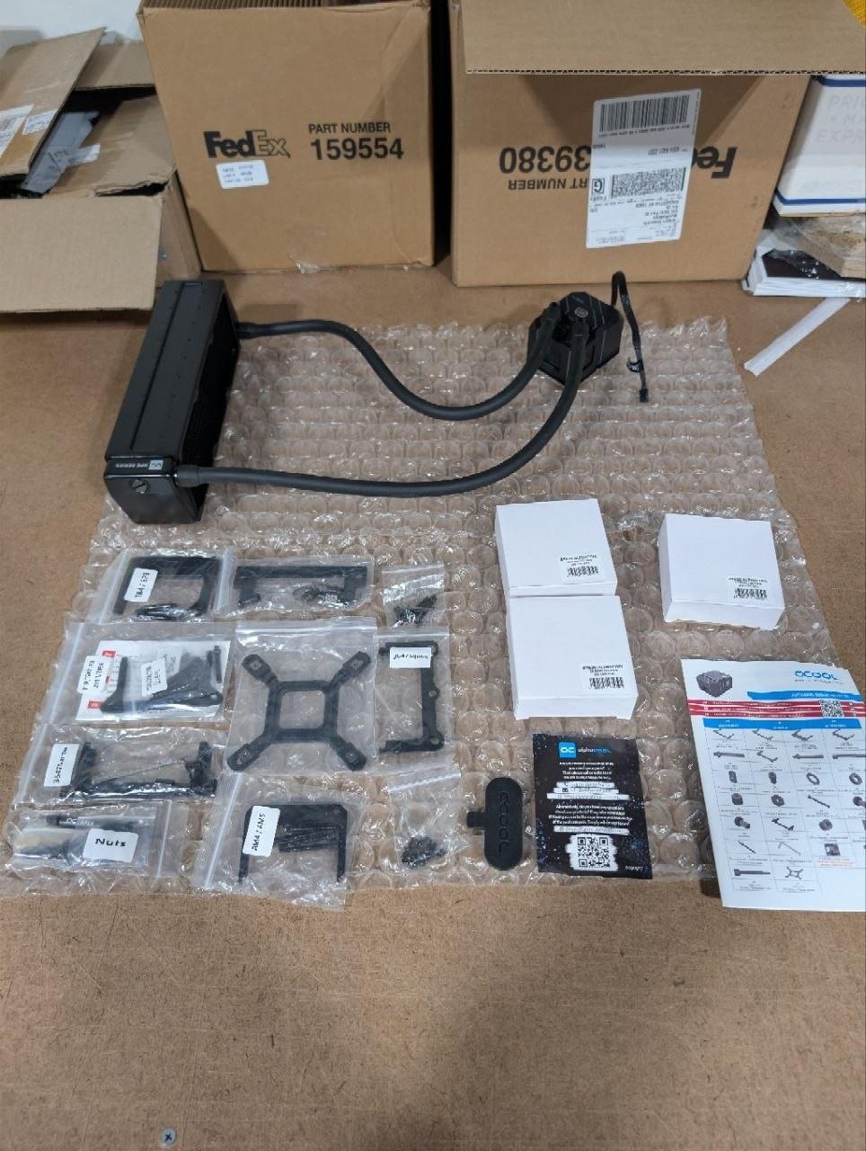 Alphacool Eisbaer Pro ES 80mm Triple HPE + 3x ES PWM Fans - (11972)