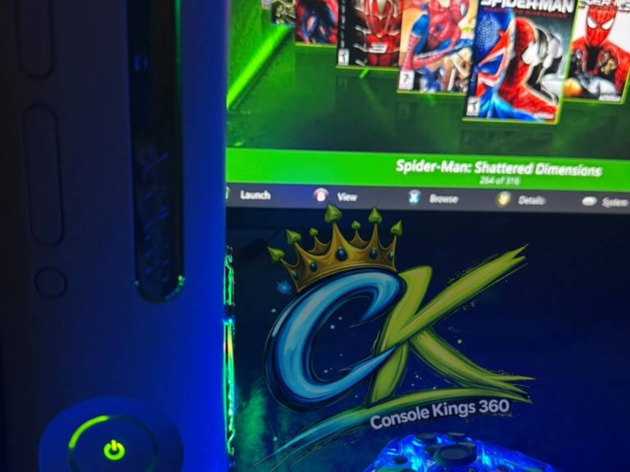 Xbox 360 -RGH3  - Custom LEDs -1TB HDD - Gaming Console