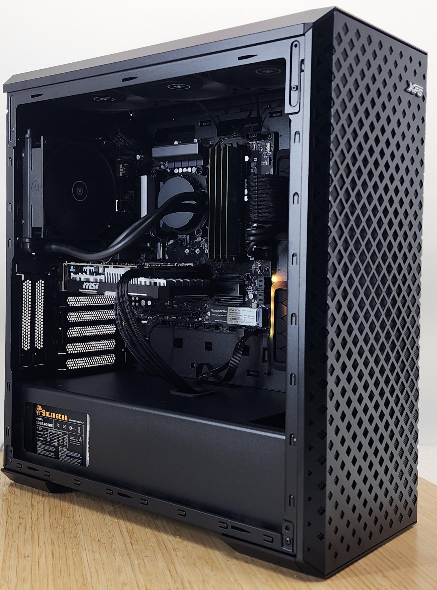 Gaming PC i3-10105F 16GB RAM 512GB SSD + 500GB HDD GTX 1650 4GB Win11 Computer