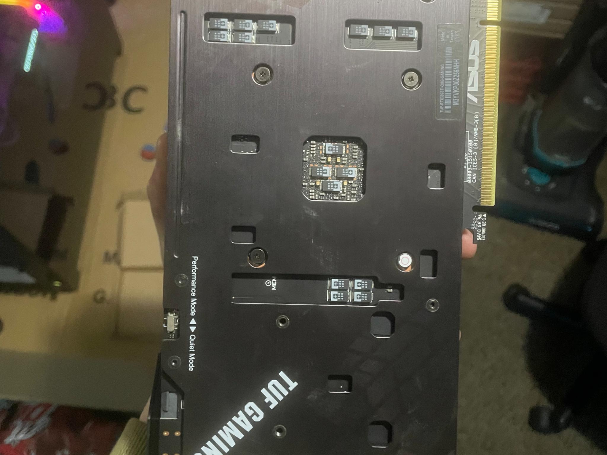GeForce RTX 3060Ti Asus Tuf Gaming V1