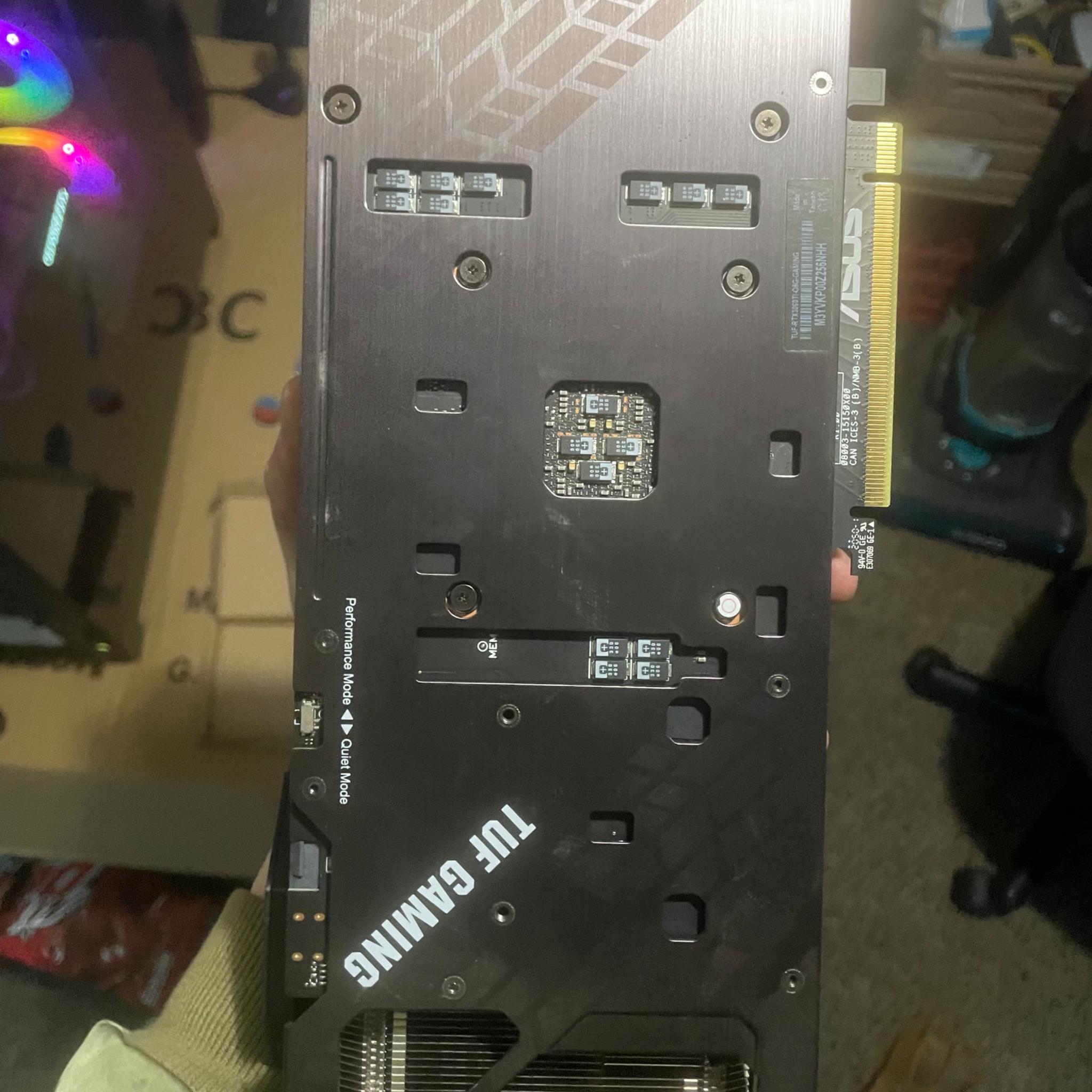 GeForce RTX 3060Ti Asus Tuf Gaming V1