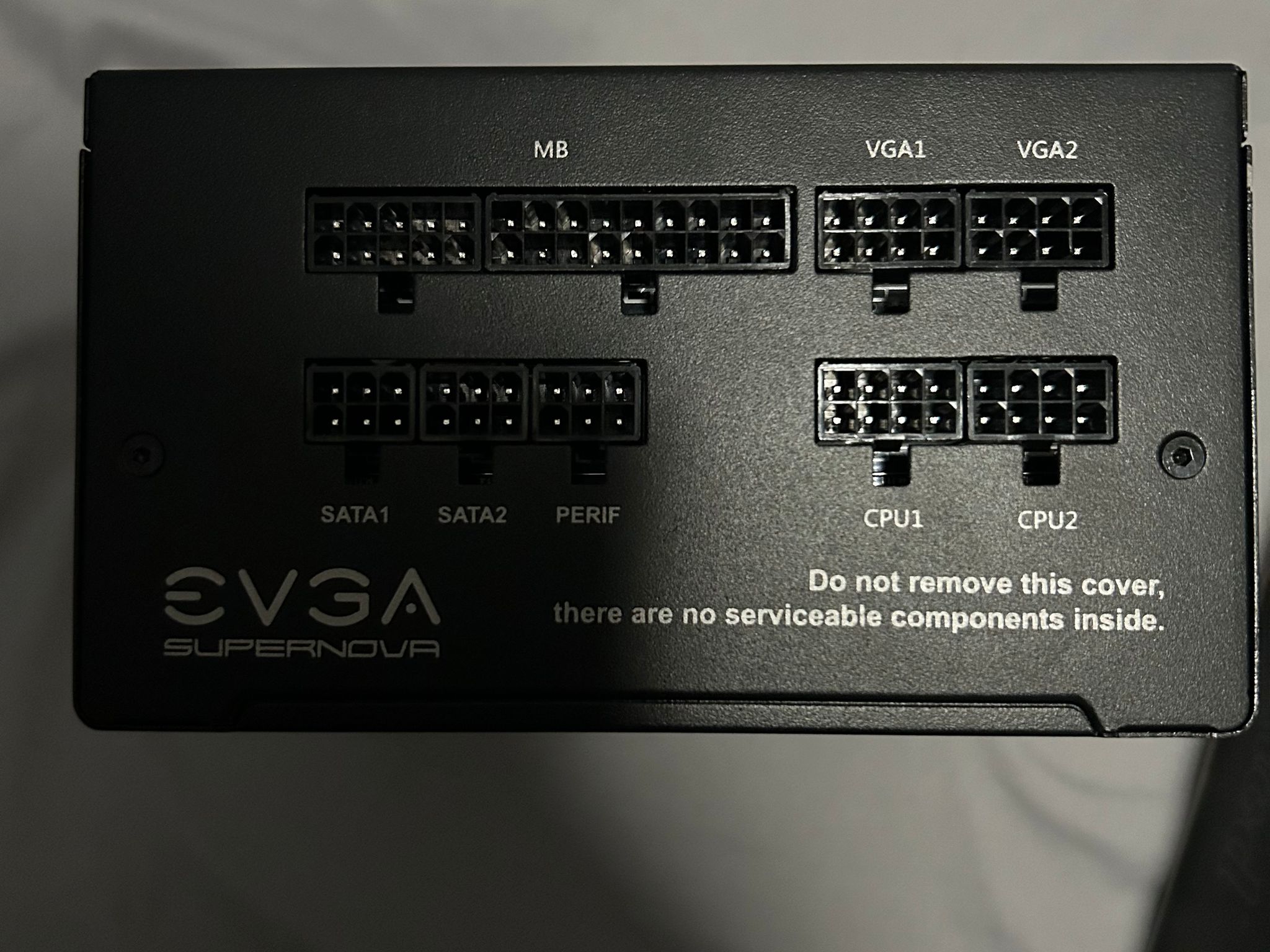 EVGA 750GT SUPERNOVA + Cablemod