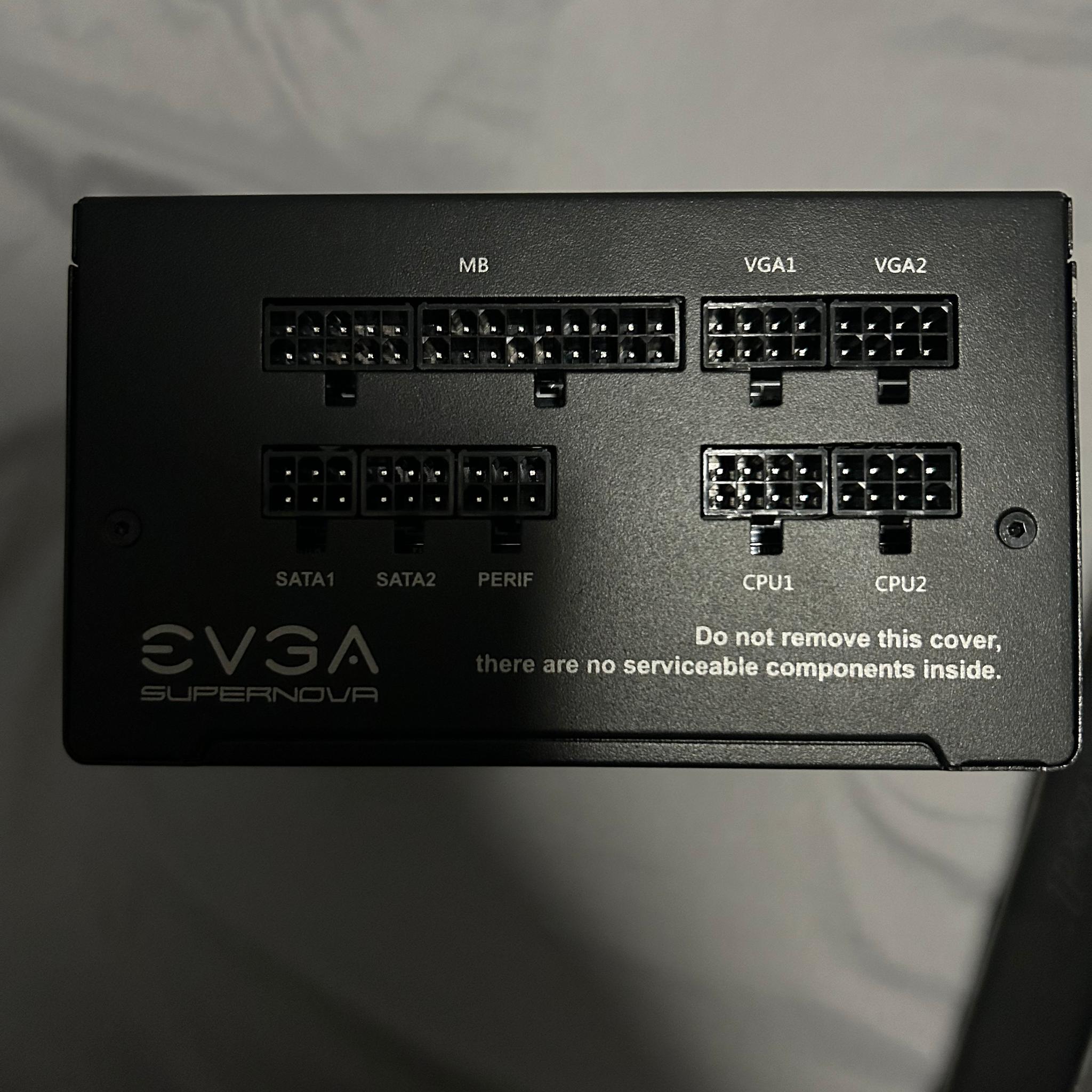 EVGA 750GT SUPERNOVA + Cablemod