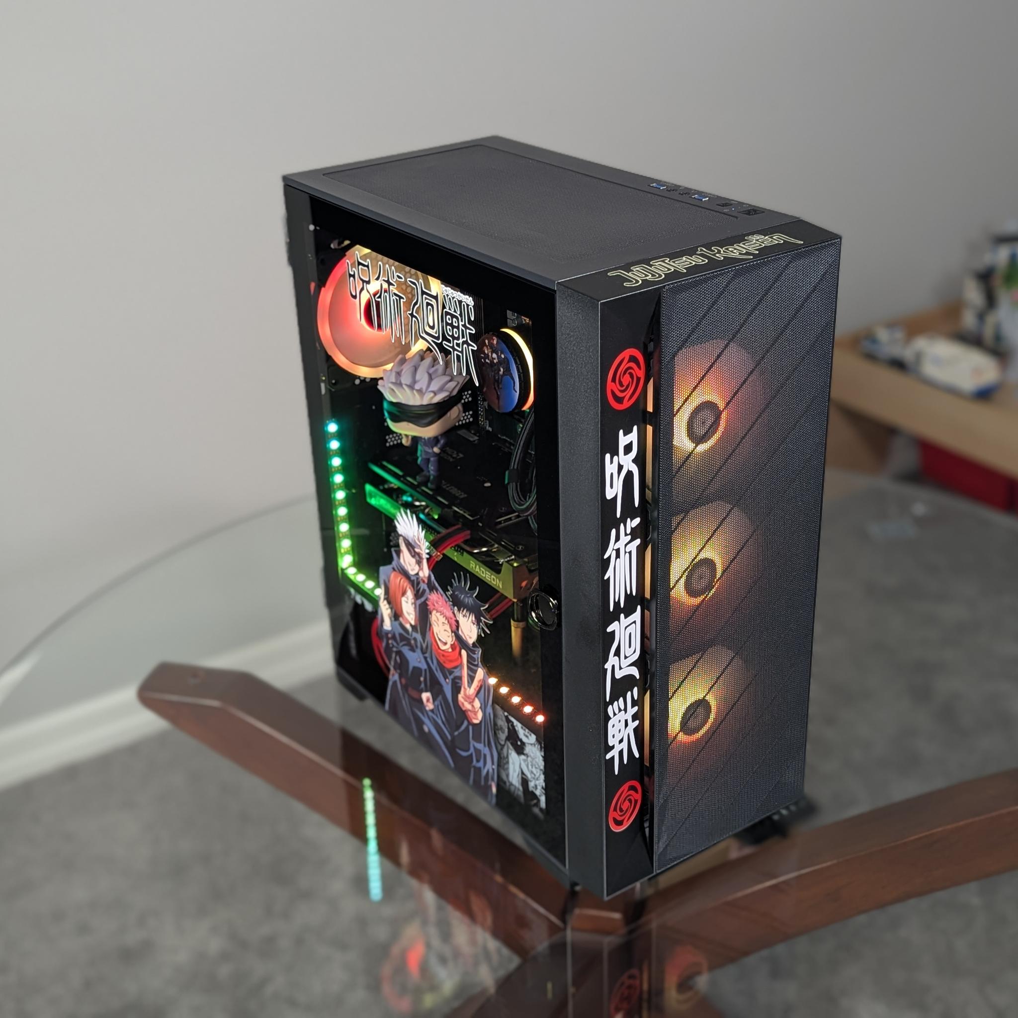 The Jujutsu Kaisen | Ryzen 5 9600X | RX 9060XT | 16GB DDR5 RAM | 1TB SSD