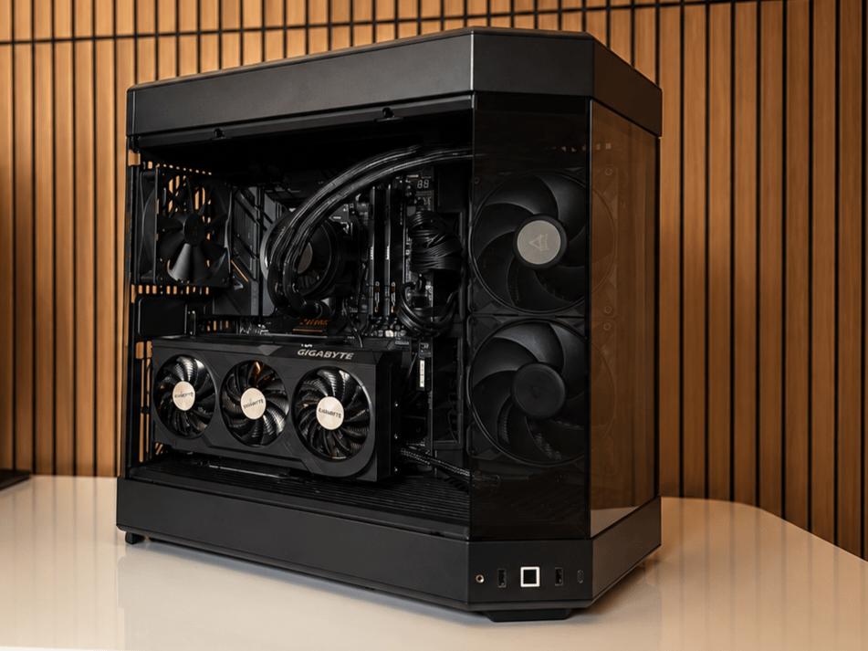 ALL Black V4 | RTX 4070TI SUPER| Ryzen 9 7900x | 32GB DDR5 | 1TB NVME | GOLD PSU | Windows 11 | WIFI