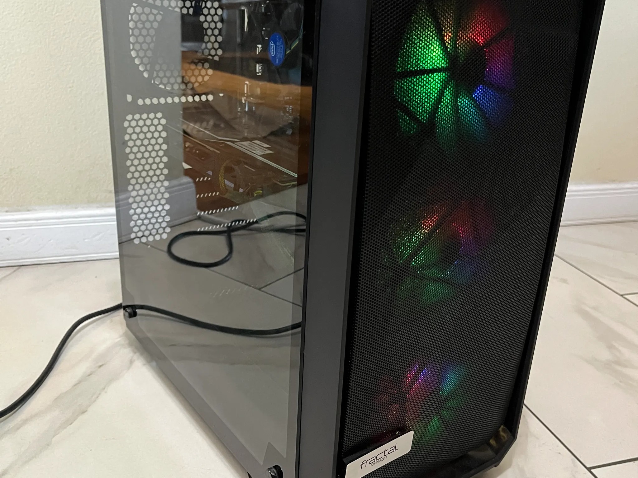 🟢🔥 Budget Gaming PC – RGB Case w/ Remote - Intel i5-4590, R9 380 4GB, 1 TB Storage & 12GB RAM 🔵 🖥️