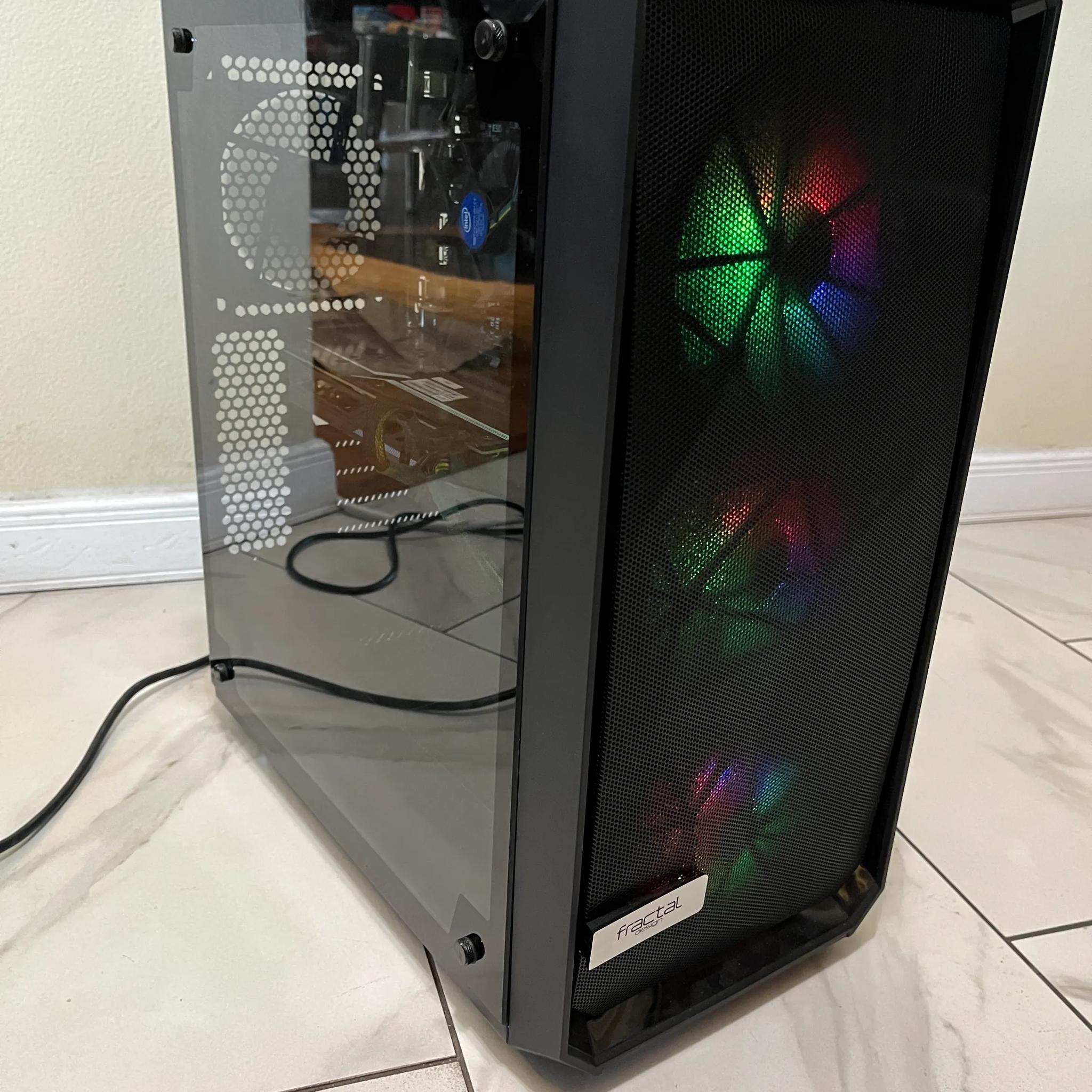🟢🔥 Budget Gaming PC – RGB Case w/ Remote - Intel i5-4590, R9 380 4GB, 1 TB Storage & 12GB RAM 🔵 🖥️