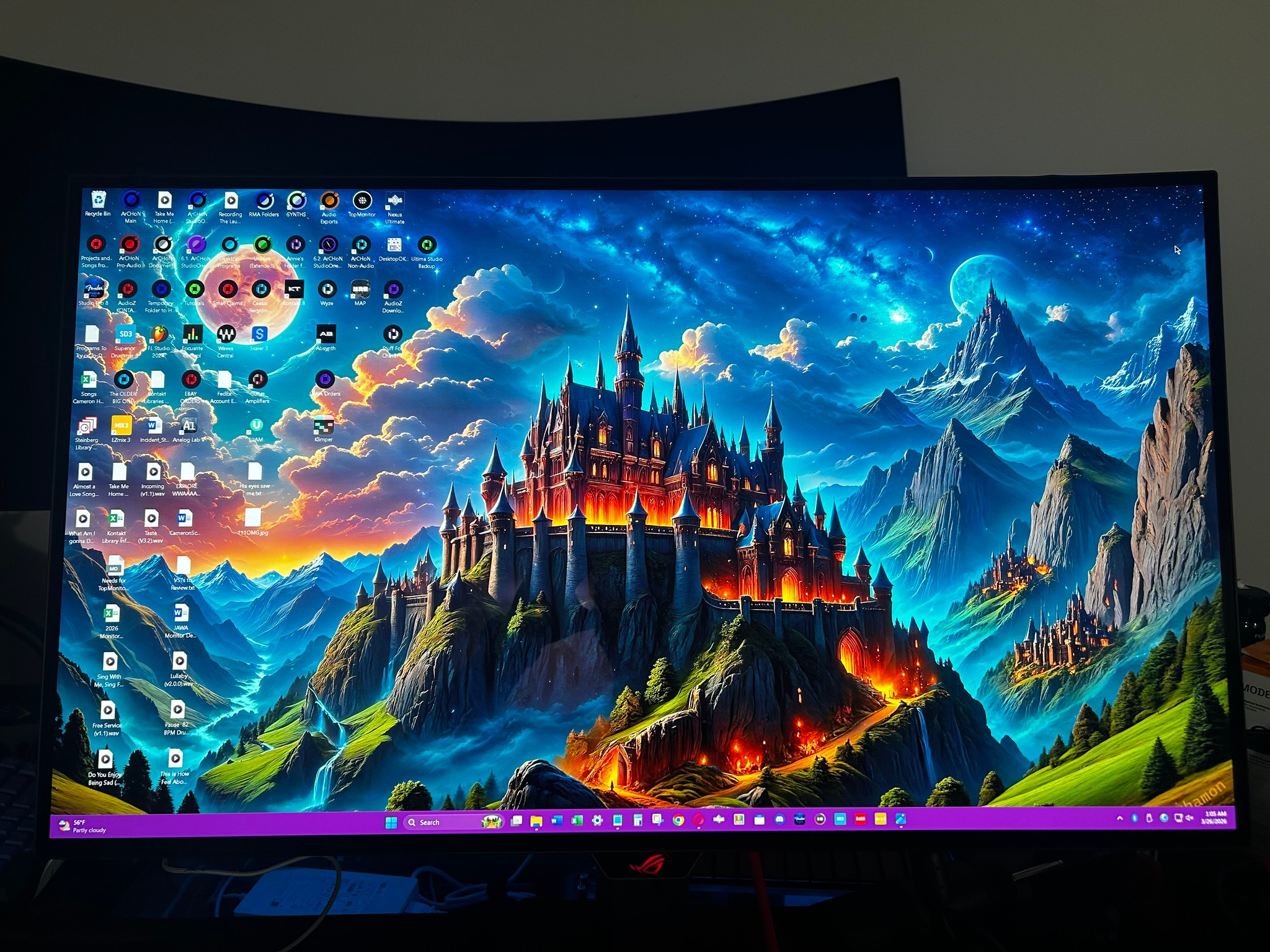 ASUS ROG Strix 32" 4K OLED (3840 x 2160) (240Hz) Gaming Monitor (Only 9hrs Used!) (PRICE DROP!!!)
