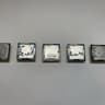 Bundle of 5 Intel CPUs