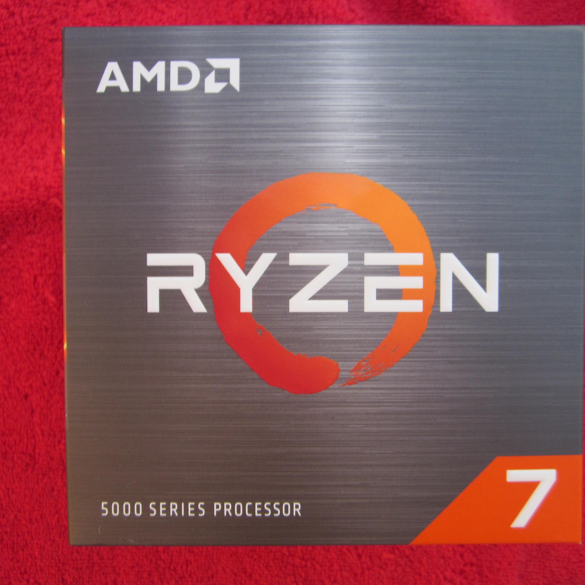 NEW! AMD Ryzen 7 5800XT 3.8/4.8 GHz AM4 CPU With Wraith Prism Cooler