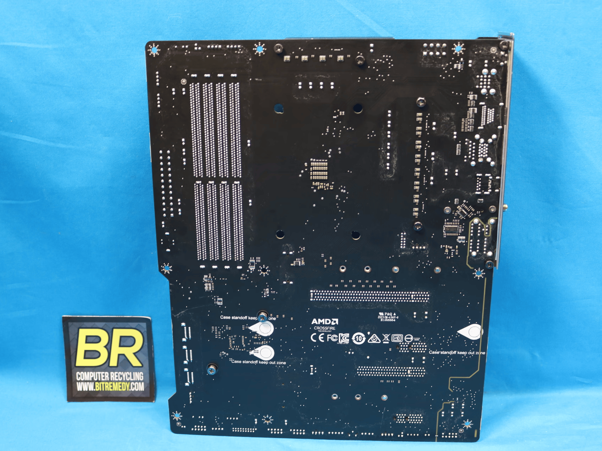 *DAMAGED* MSI MPG B550 Gaming Edge WIFI AMD Socket AM4 DDR4 ATX Desktop Motherboard