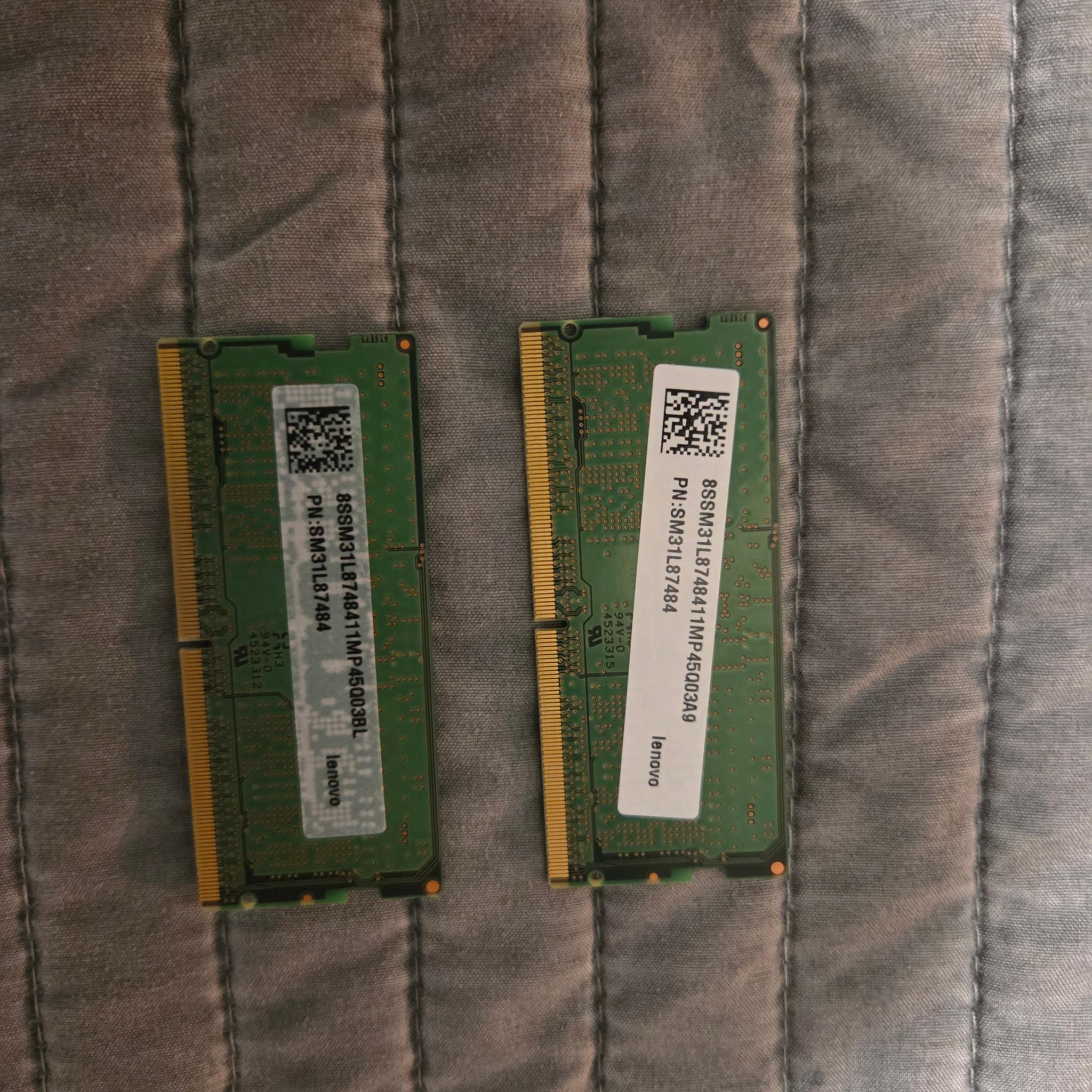 Micron 8GB (2x8GB) DDR5 5600MHz PC5-44800 SODIMM Unbuffered Non-ECC 1Rx16 CL46 1.1v Laptop RAM