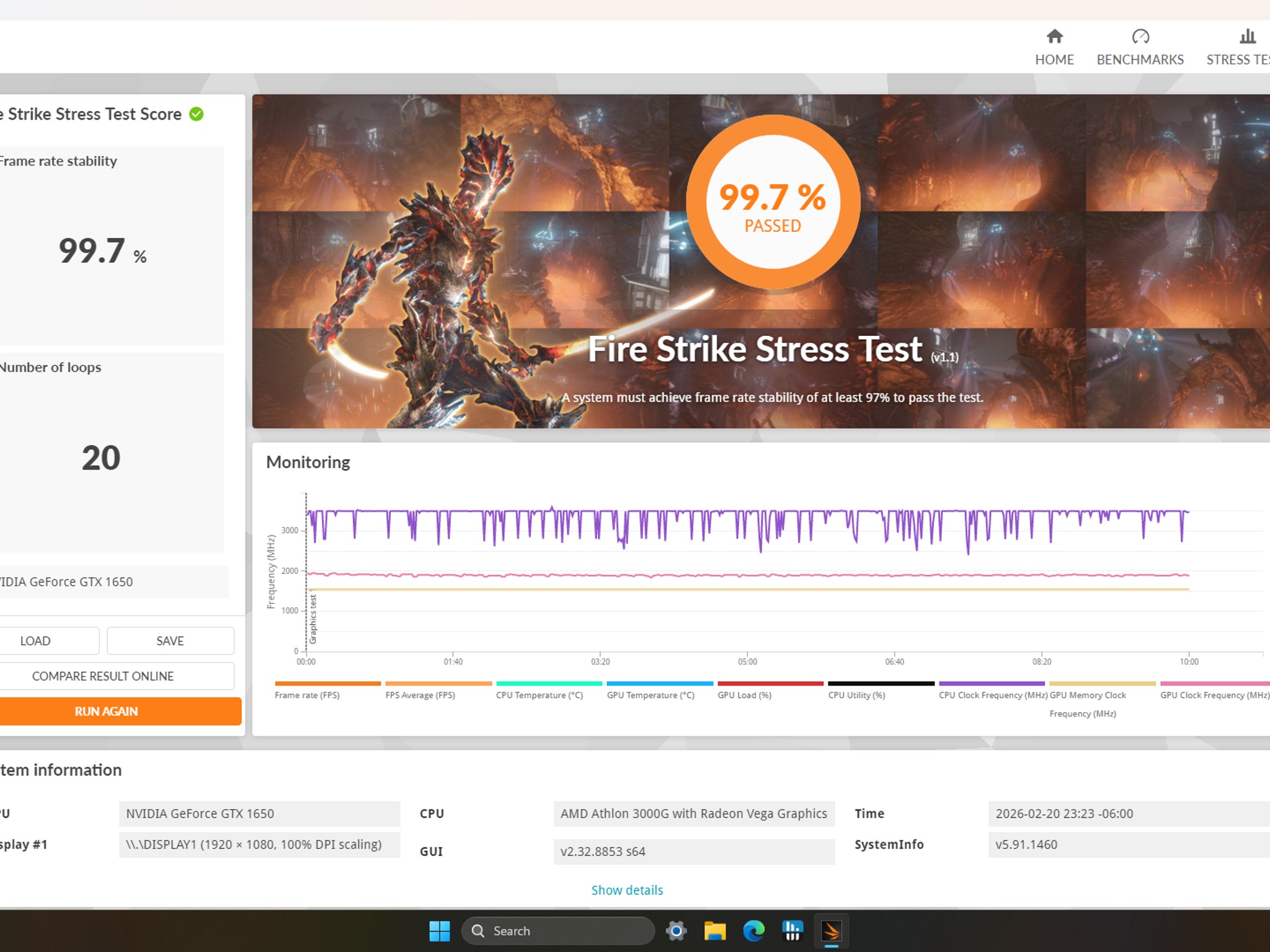 "Office 395" | 1650 | Athlon 3000G | DDR4 16GB | 756SGB Storage
