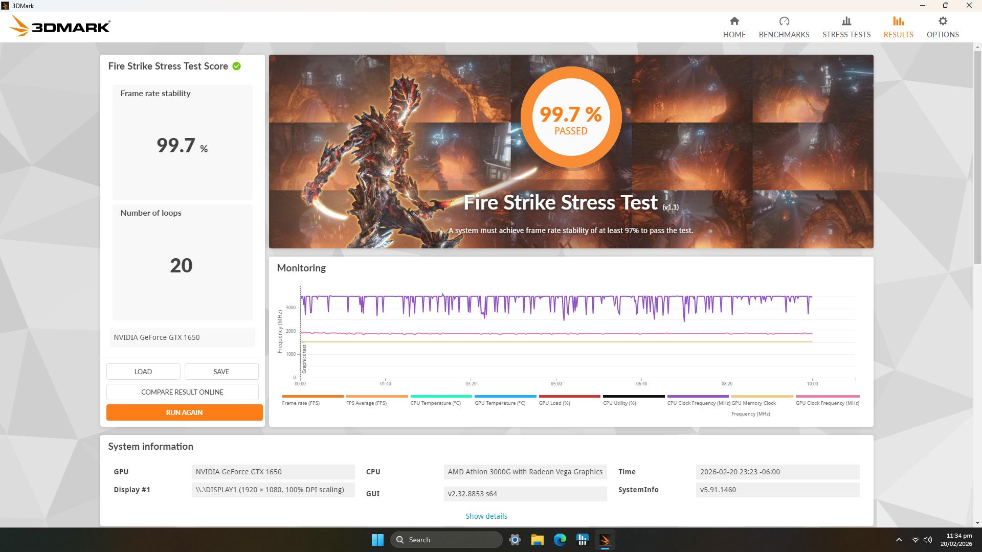 "Office 395" | 1650 | Athlon 3000G | DDR4 16GB | 756SGB Storage