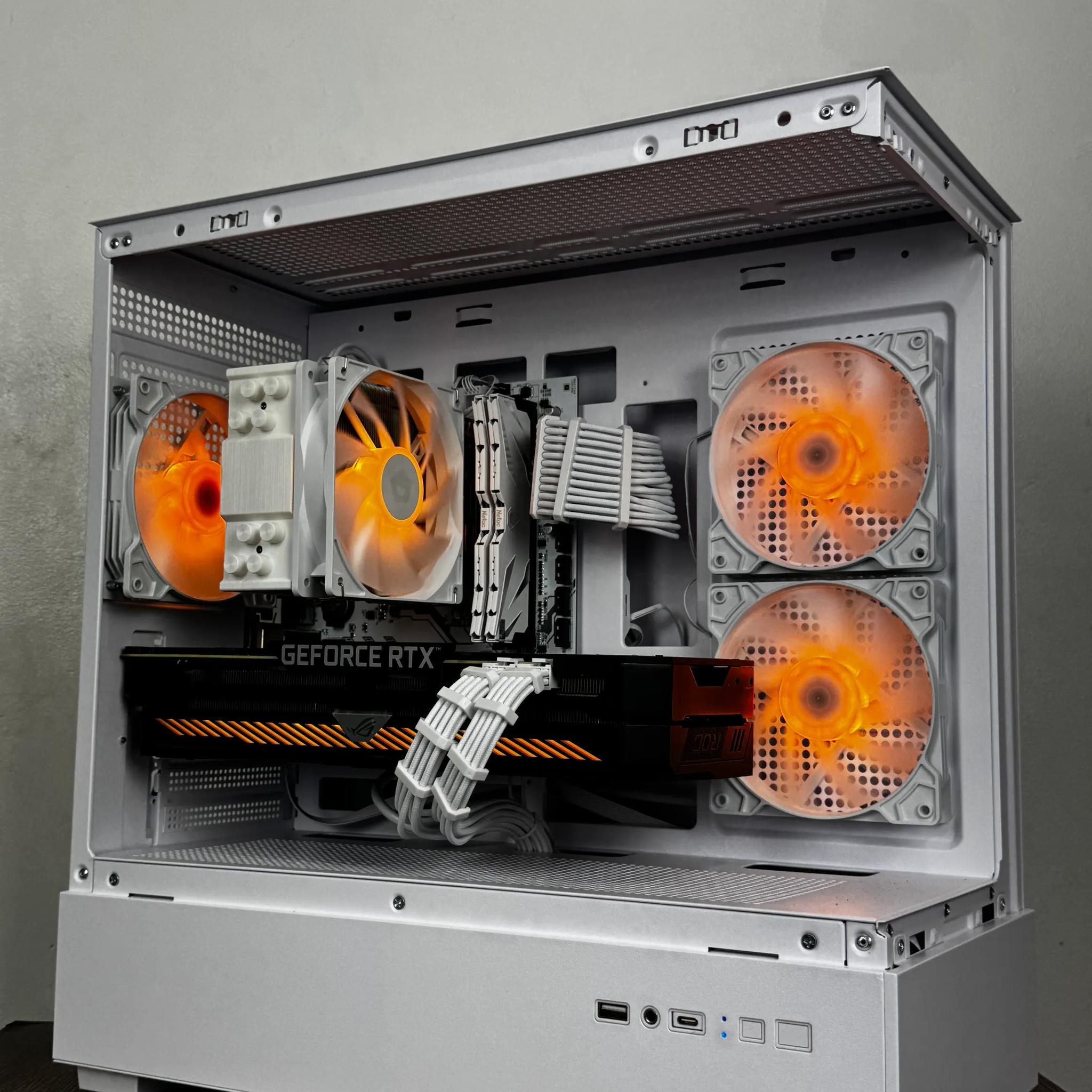 🤍White🤍 Budget Gaming PC (Ryzen 5 5500 + RTX 3070 + 16gb of Ram)