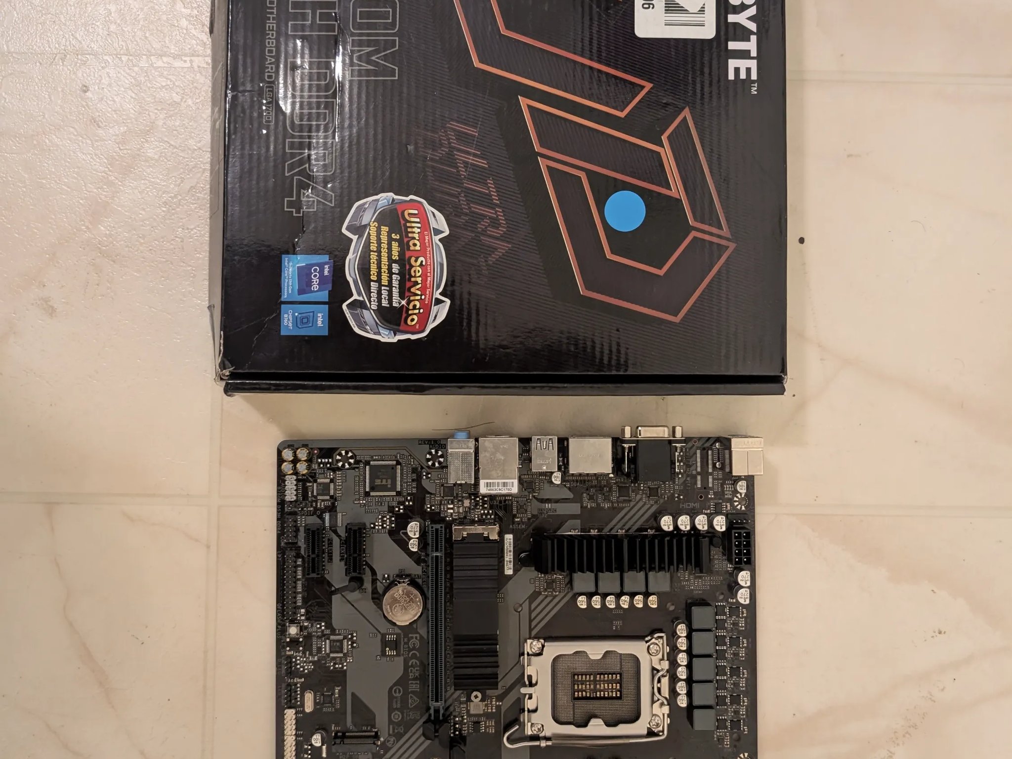 GIGABYTE B760M DS3H DDR4 (LGA 1700/ Intel/ B760/ M-ATX/ DDR4/ Dual M.2/ PCIe 4.0)