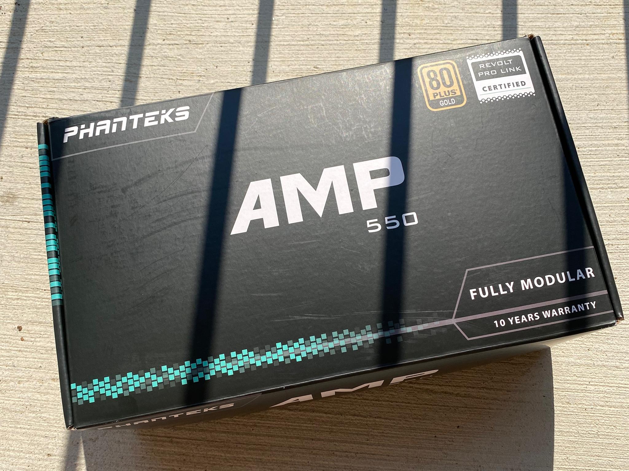 Phanteks AMP 550w 80+ Gold ATX PSU