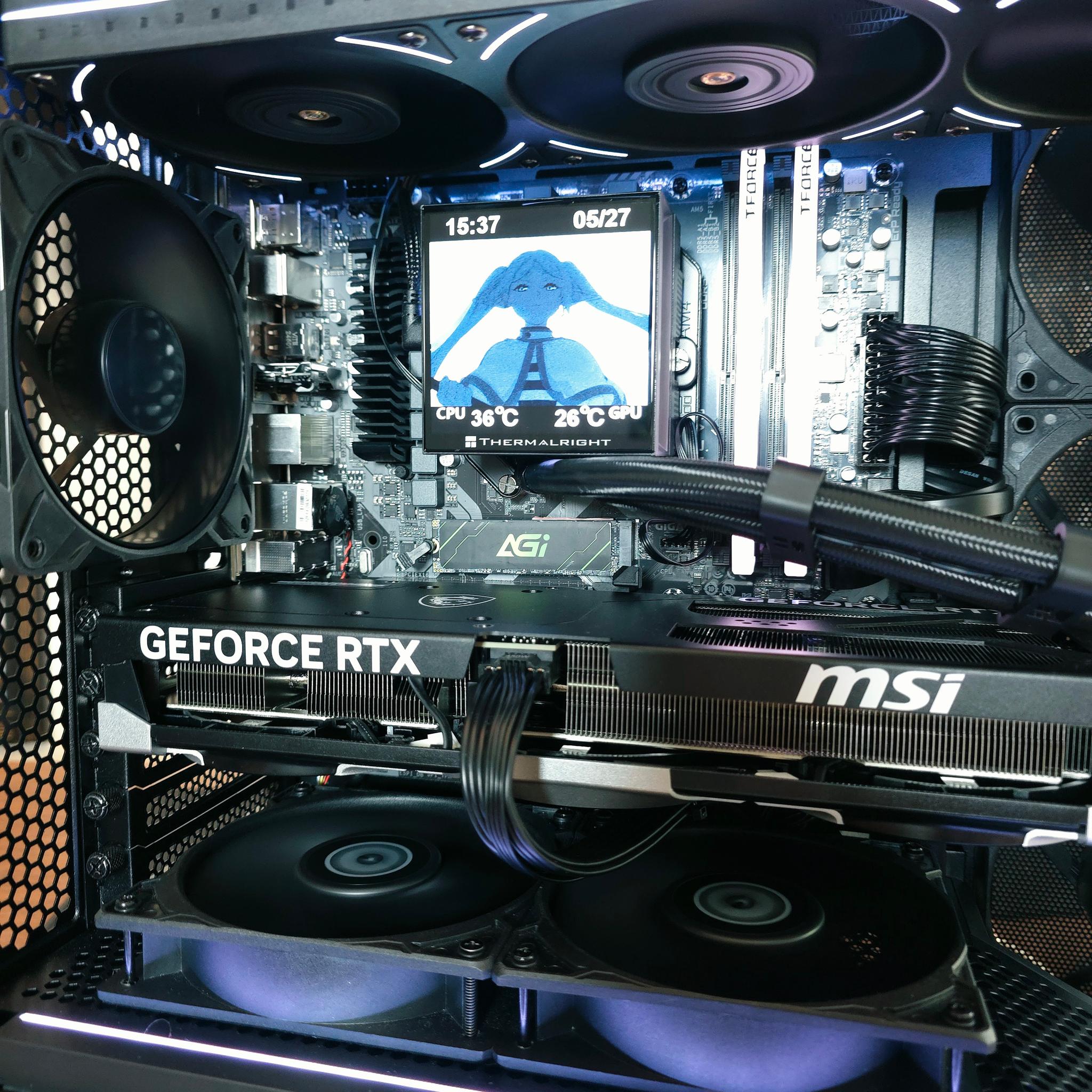 🔥 RTX 5070 Gaming PC | Ryzen 9 7900 | 32GB DDR5 | 2TB NVMe | ARGB Showcase Build