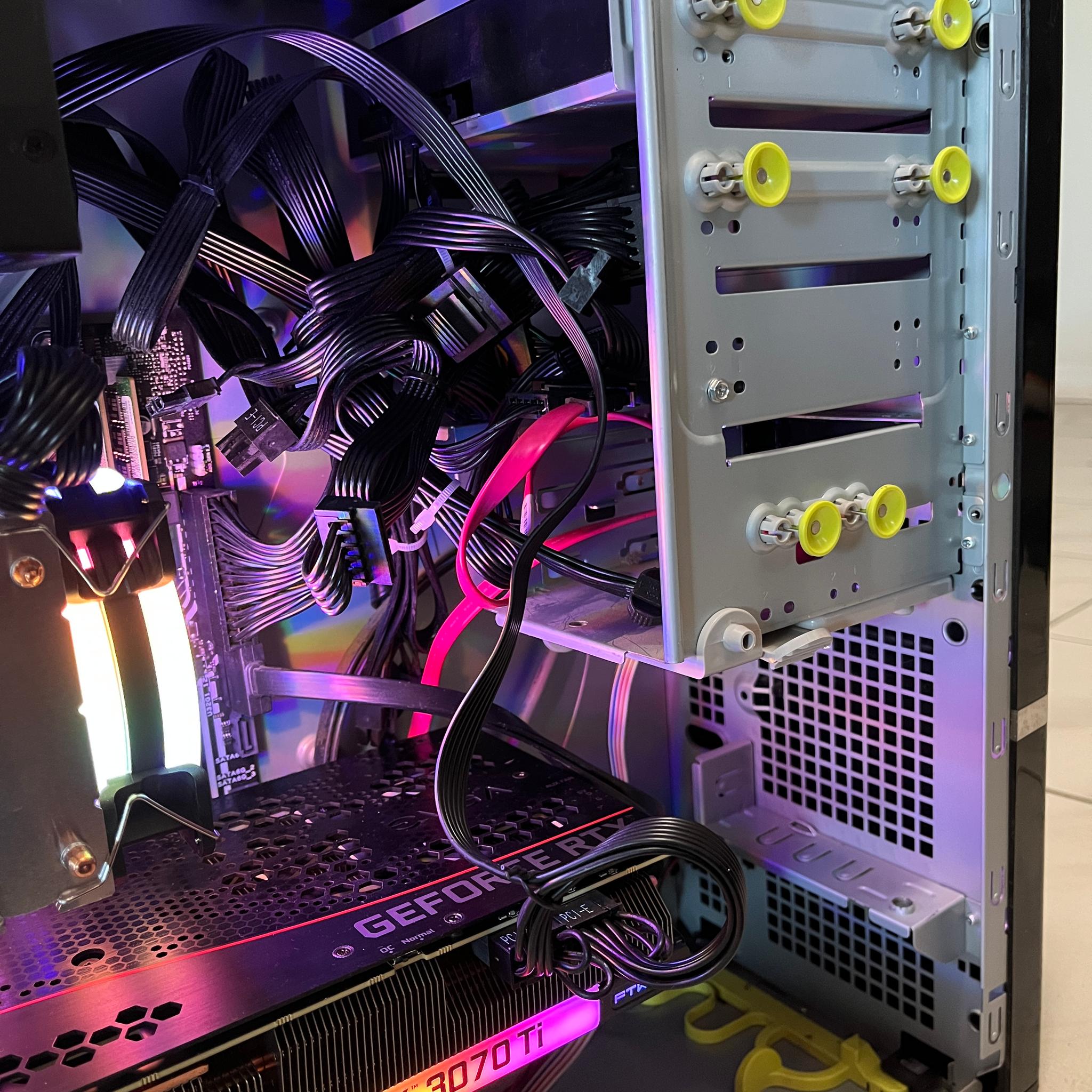 NVIDIA RTX 3070 Ti, Intel Core i7-10700, 16GB RAM, 1TB SSD -High FPS Sleeper Gaming PC w/ Wi-Fi & BT