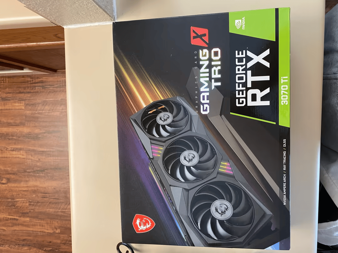 MSI RTX 3070ti Gaming X