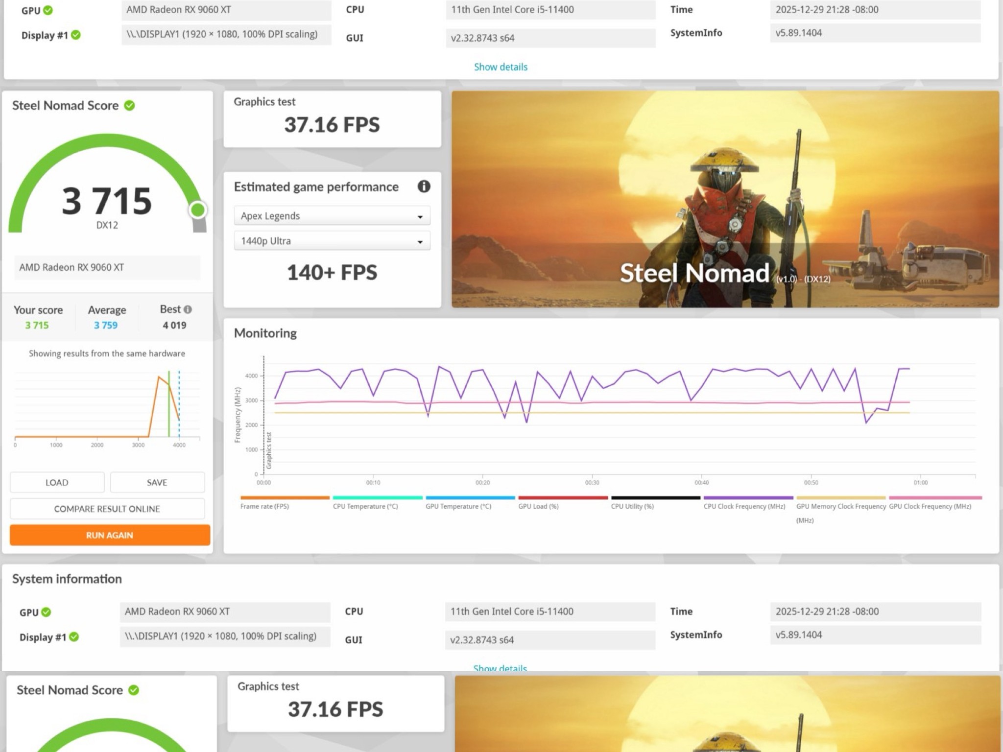 Gaming PC | 9060 XT & i5-11400 | 16GB RAM | 1TB M.2 SSD