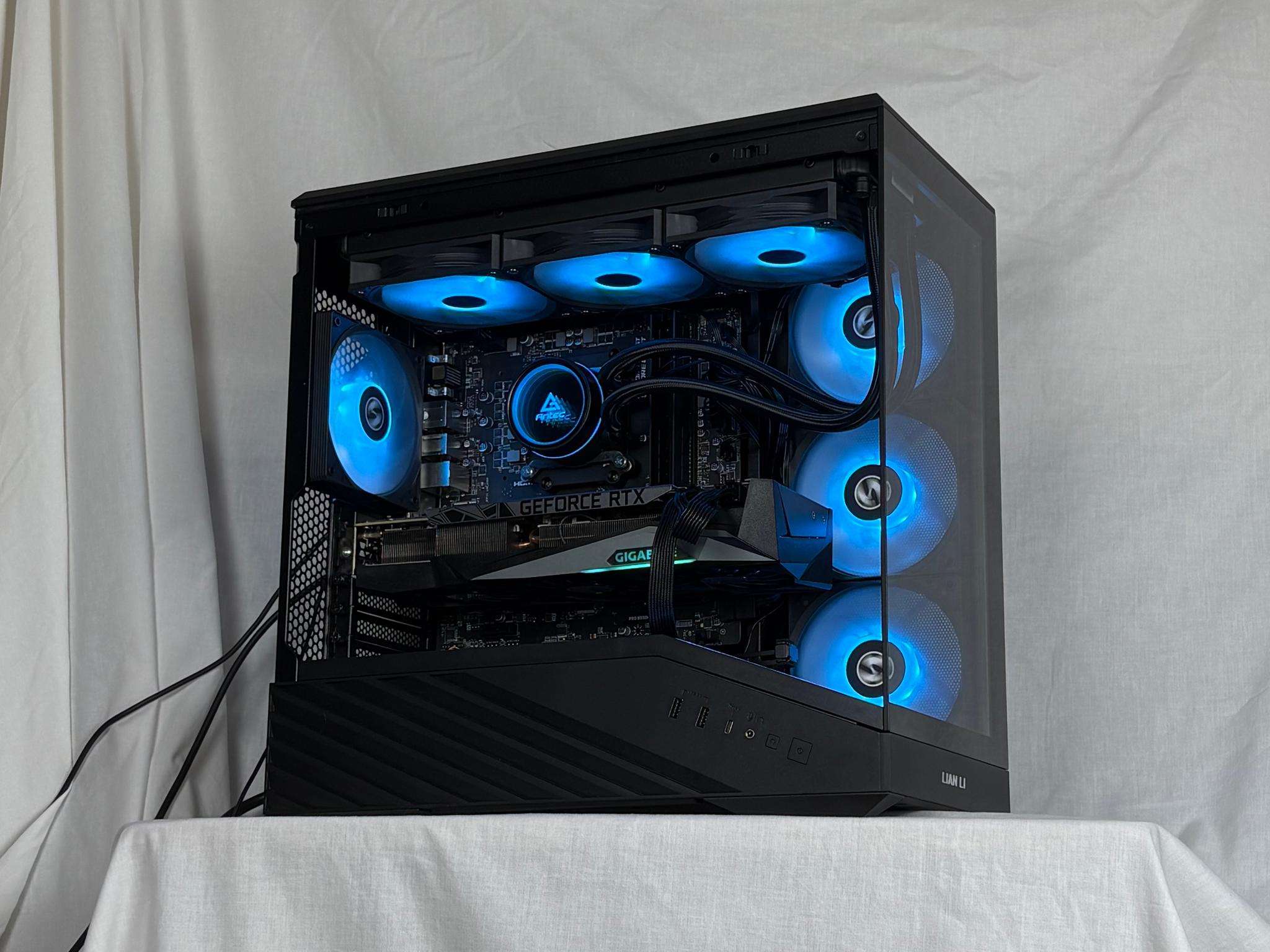 ♠️♣️ ULTIMATE BLACK GAMING PC | RTX 3080 10GB | 2TB SSD | Ryzen 5 5600x | 32GB DDR4 | FREE SHIPPING!