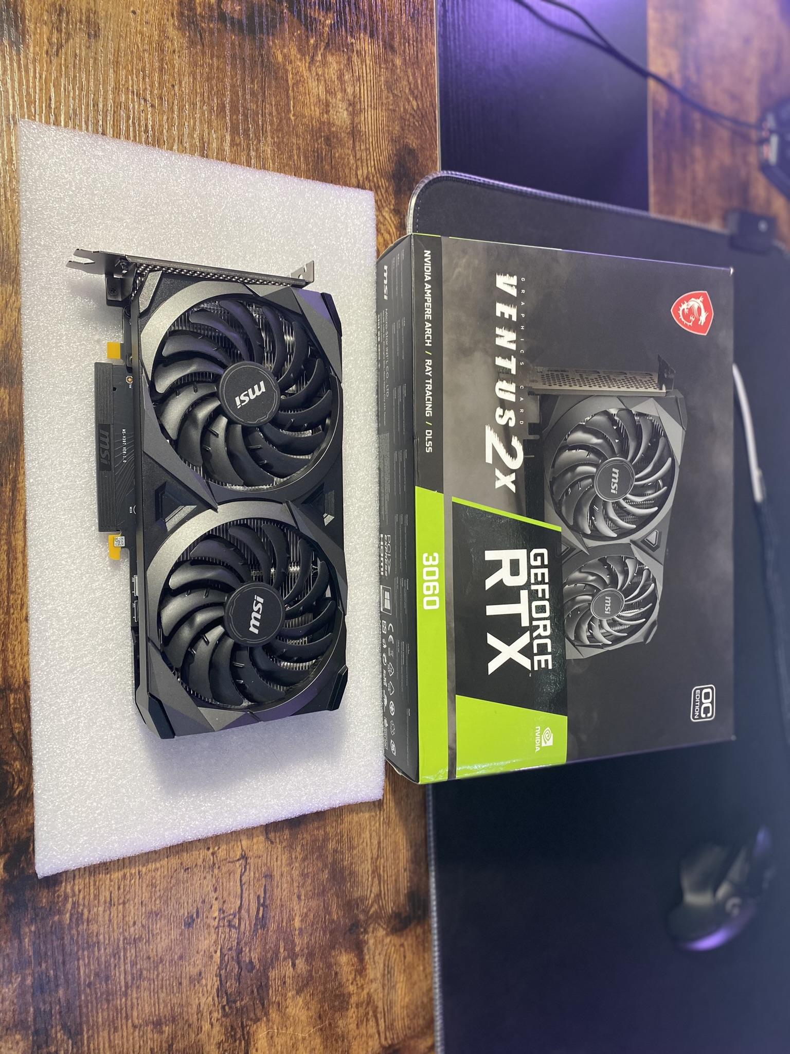 MSI RTX 3060 12GB OC Graphics Card