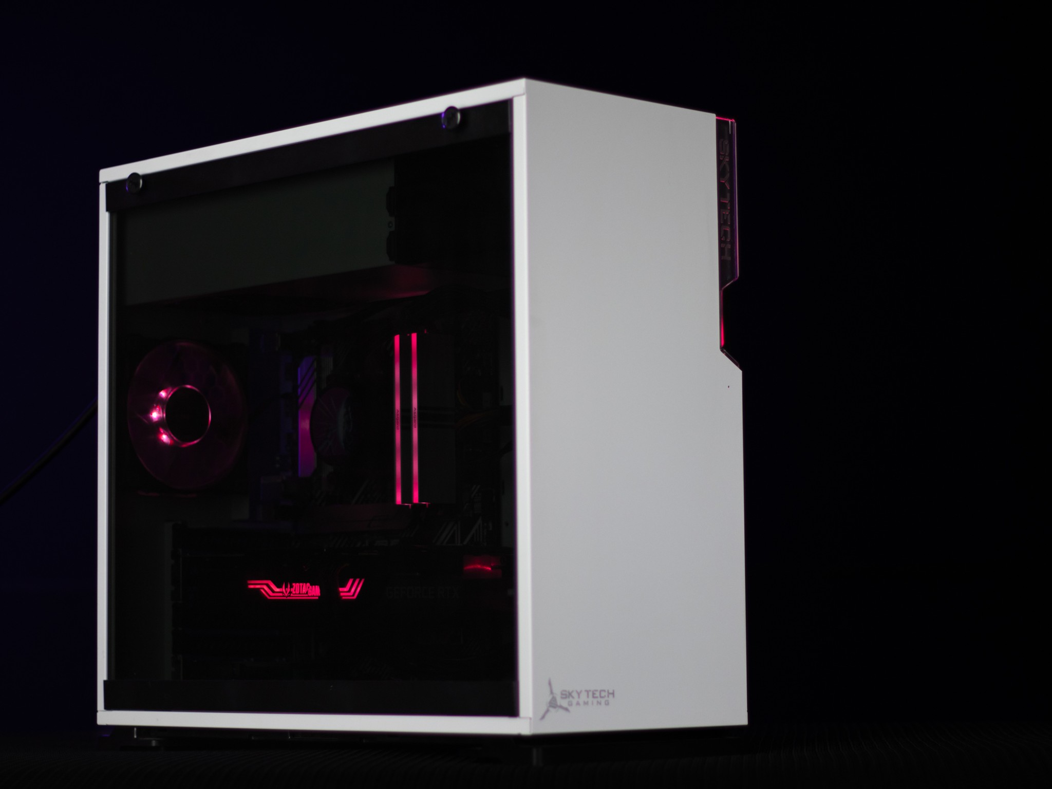 “SkyTXV” RTX 3080 i7 32GB Windows 11 Pro 1TB Workstation Gaming PC