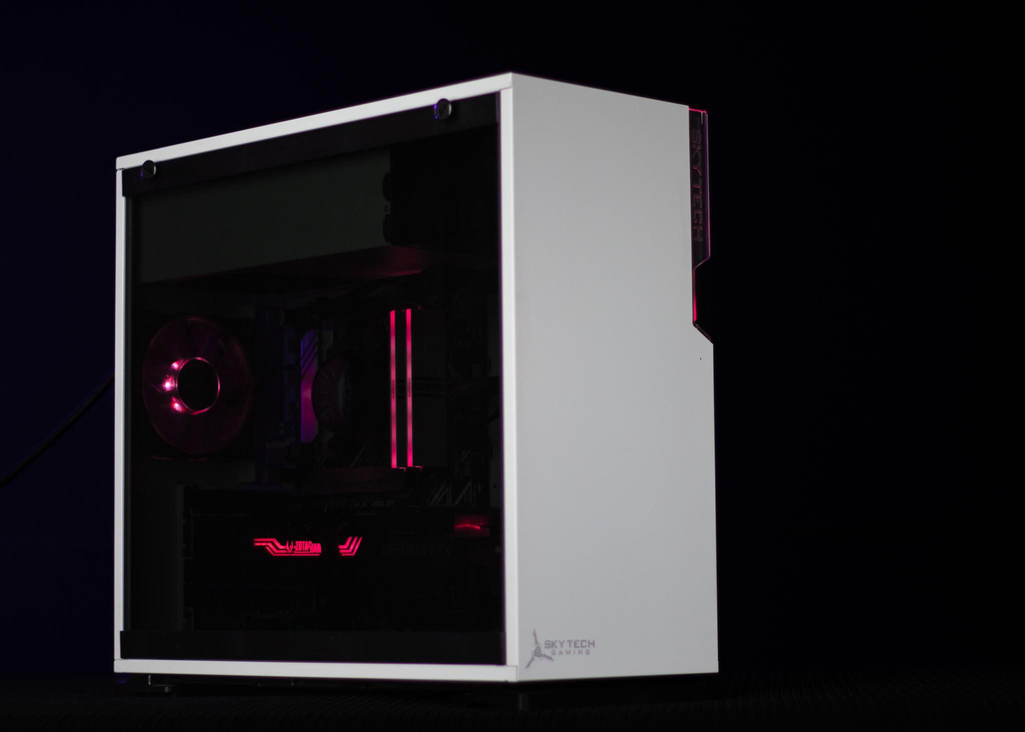 “SkyTXV” RTX 3080 i7 32GB Windows 11 Pro 1TB Workstation Gaming PC