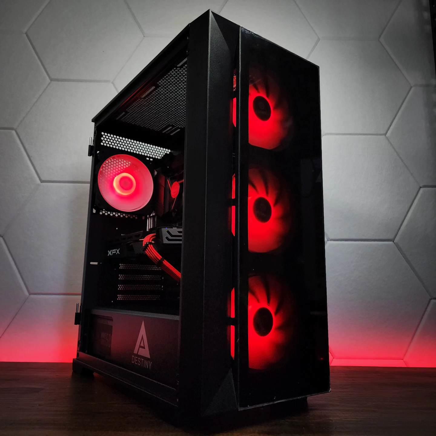 ❤️🖤❤️ RX 580 8GB // Core i3 10100F // 16GB 3600MHz // 500GB NVMe Gen4