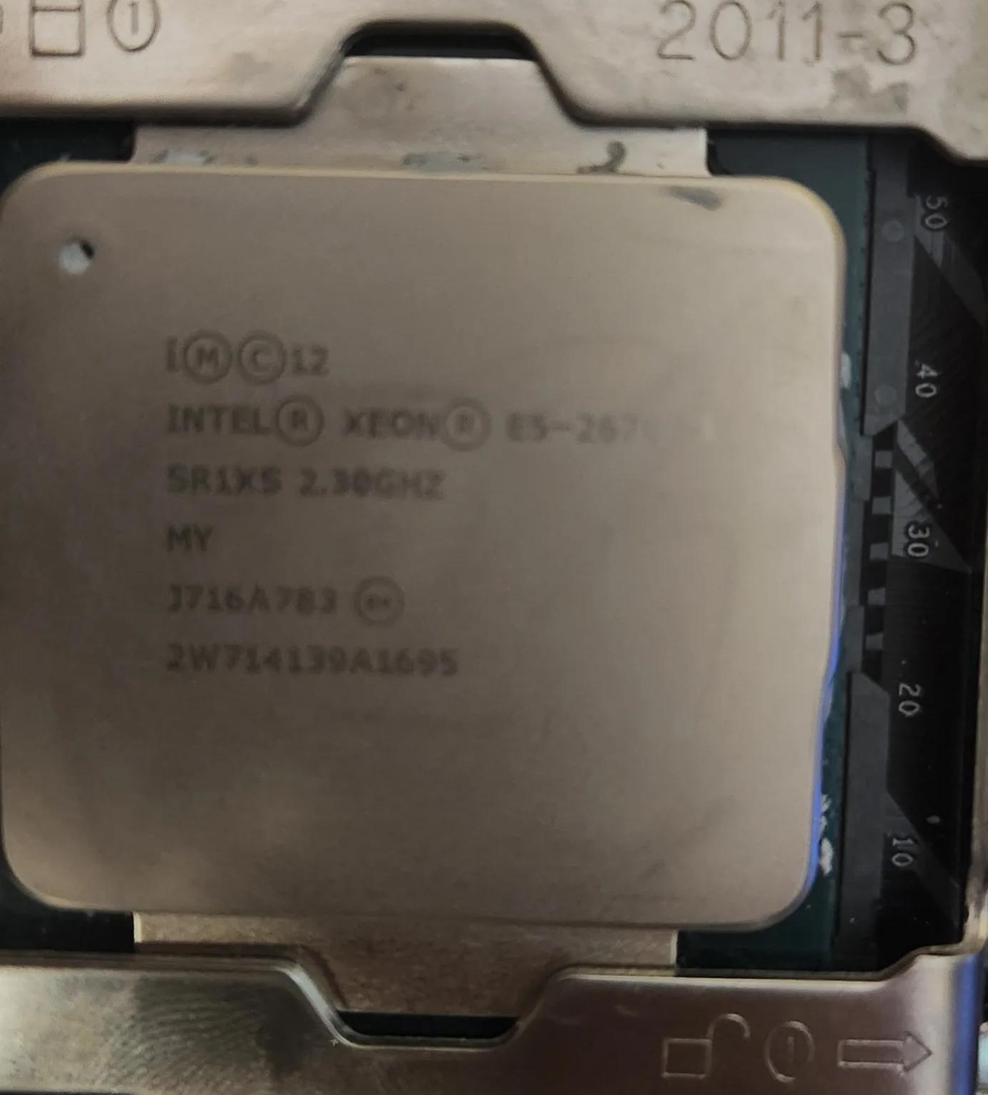 Xeon 2670v3 motherboard 16gb ram combo