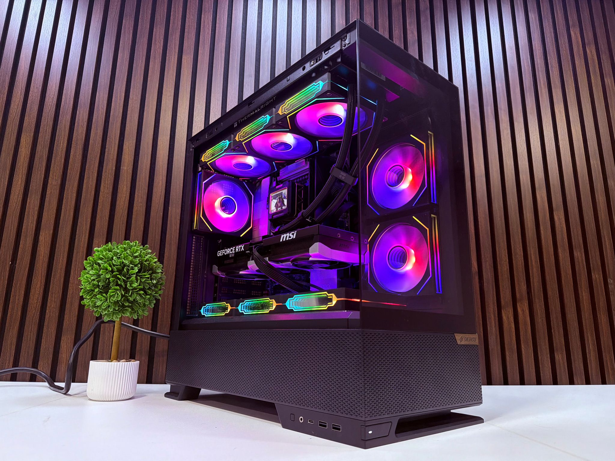 RTX 5070 TI | Ryzen 9850X3D | 32GB DDR5 | 2TB M.2 | 1000 W Gold PSU | ARGB Fans | Windows 11