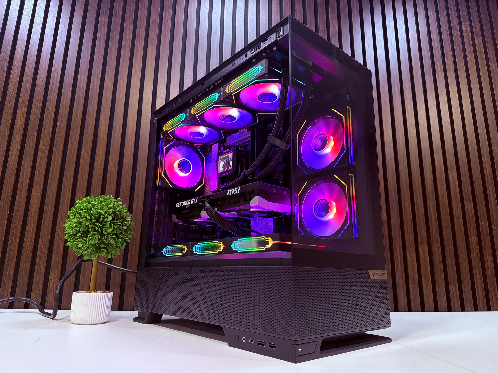 RTX 5070 TI | Ryzen 9850X3D | 32GB DDR5 | 2TB M.2 | 1000 W Gold PSU | ARGB Fans | Windows 11