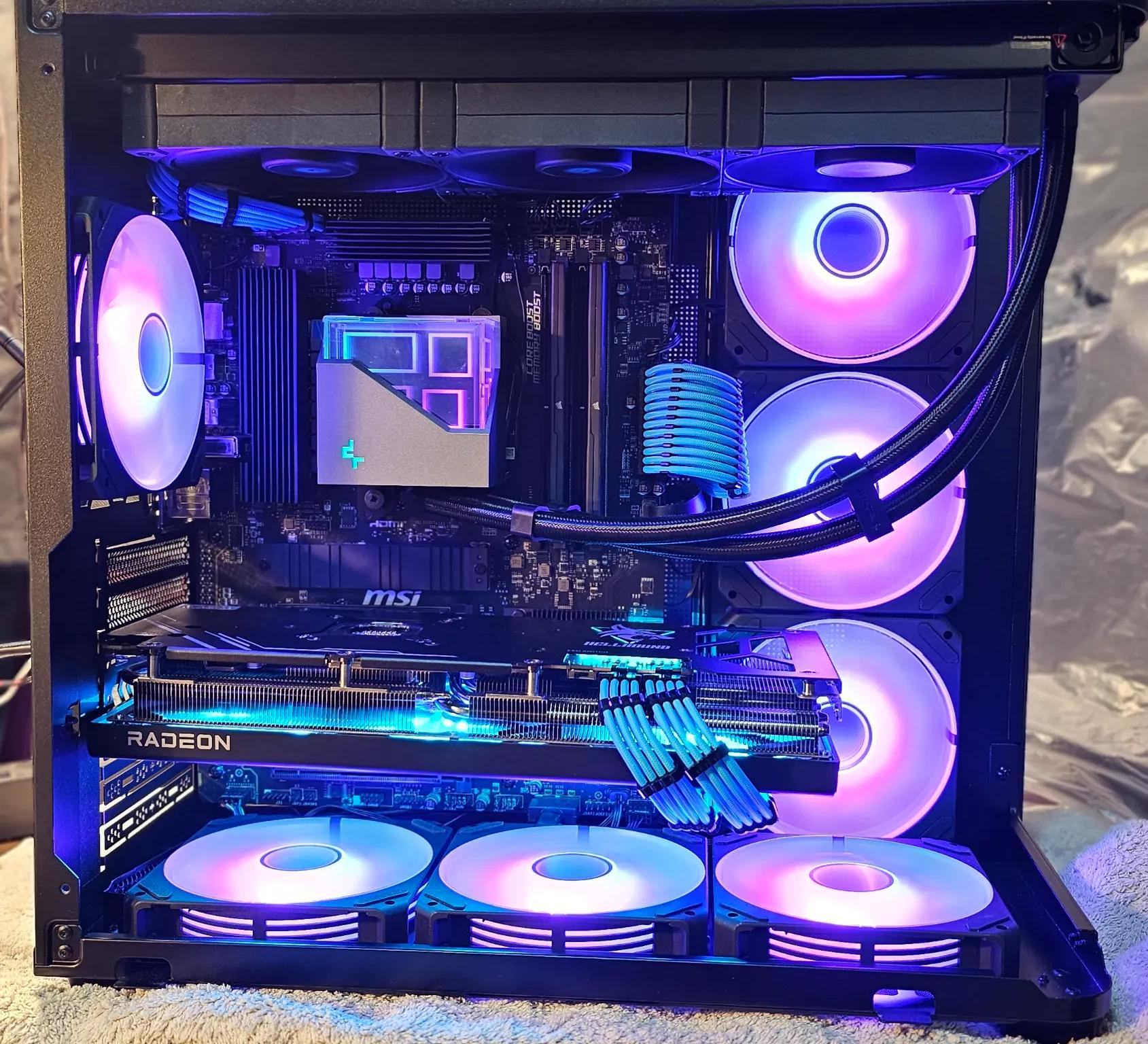 🐺HELLHOUND🐺| 1440P/4K | RX 7800XT | RYZEN 7600X | 32GB DDR5 | GAMING PC - (NEW IN BOX) $1499