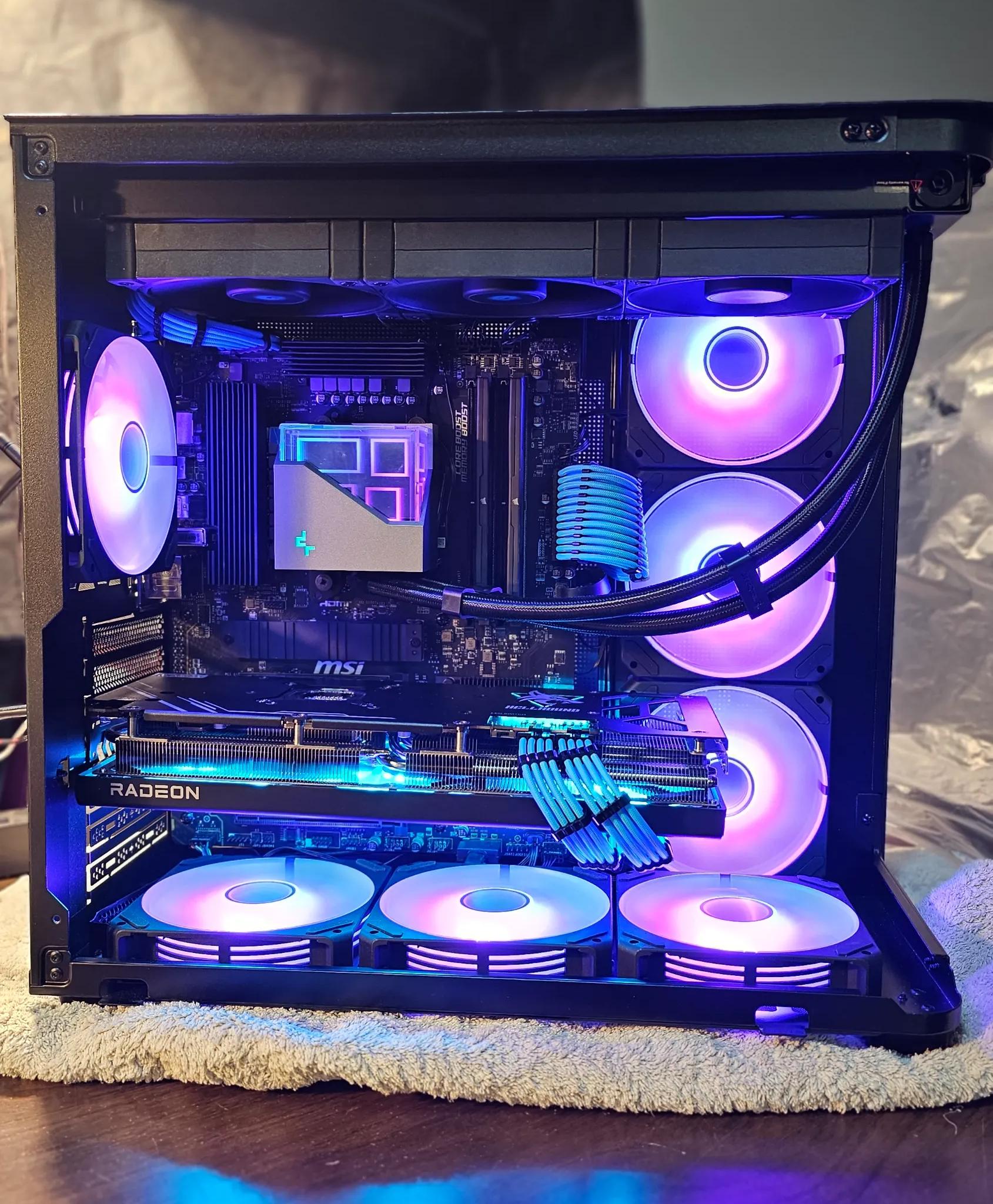 🐺HELLHOUND🐺| 1440P/4K | RX 7800XT | RYZEN 7600X | 32GB DDR5 | GAMING PC - (NEW IN BOX) $1499