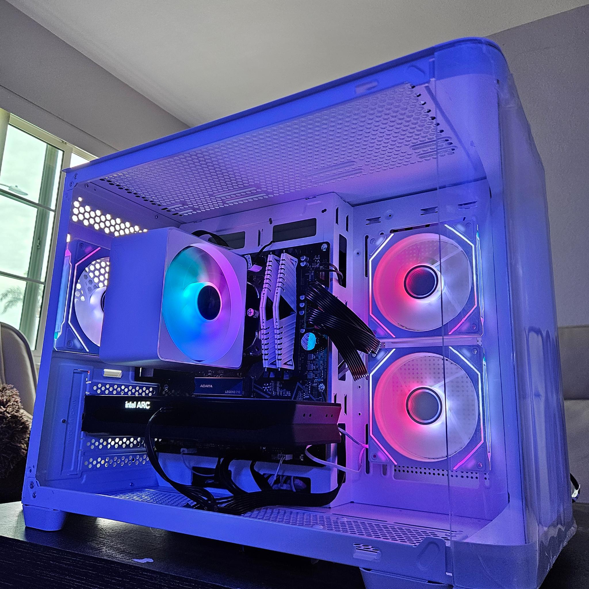 Budget 1440p Gaming PC | Intel Arc B580 12G | R7 3700X | 512GB M.2 | 750W Gold | B550M | Windows 11
