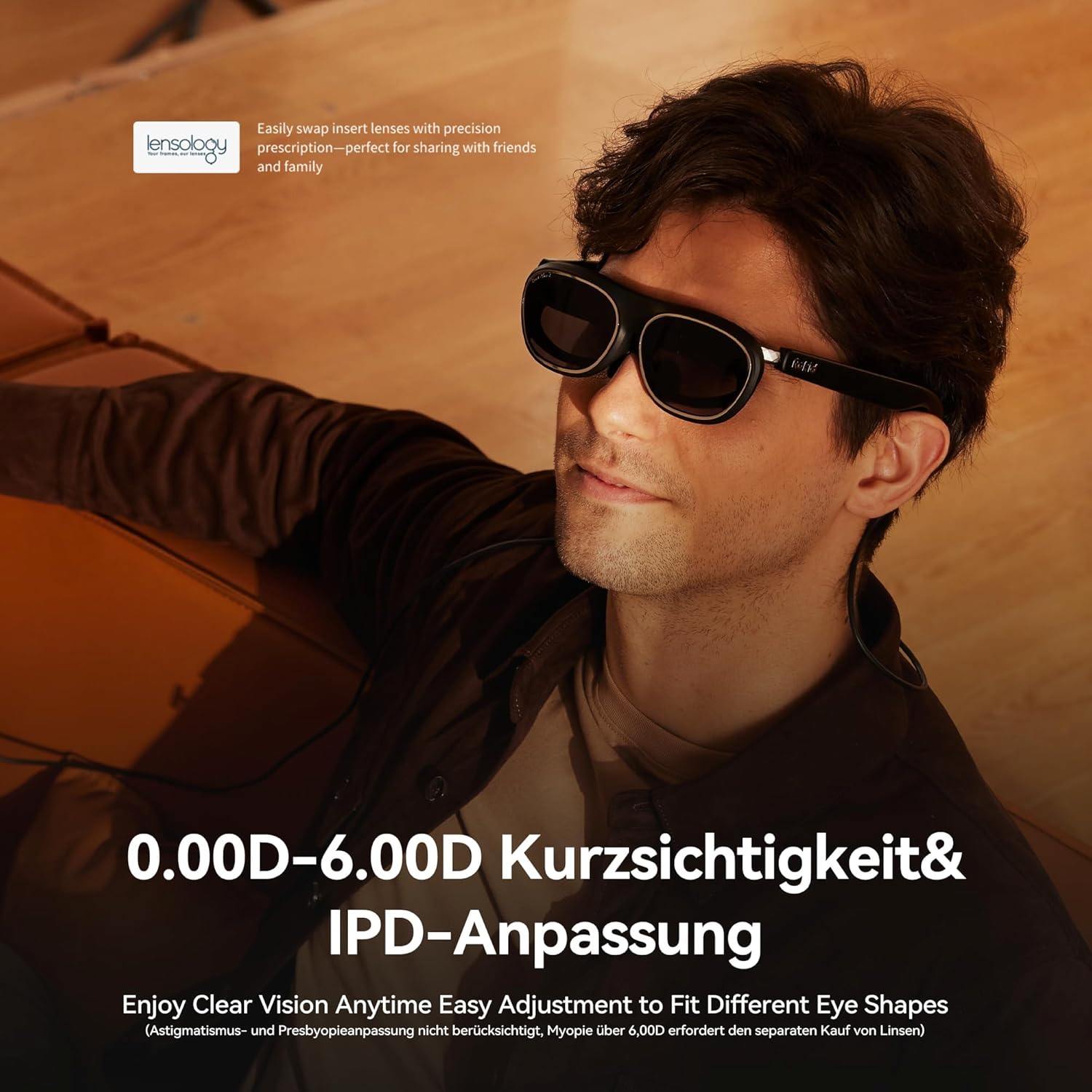 Rokid AR Spatial Black- Max2 AR Glasses & Station2 Spatial Computer Micro-OLED, 120Hz OLED, 600 Nits