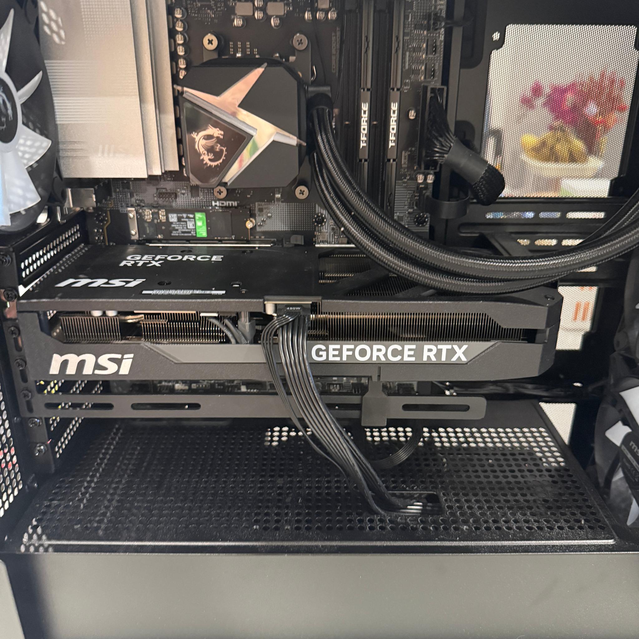 MSI Aegis Gaming Desktop - AMD Ryzen 9 9900X - GeForce RTX 5080 - Windows 11 Home - 32GB RAM - 2TB S