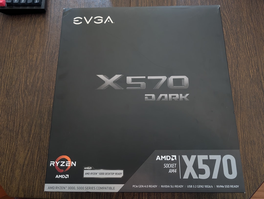 COMBO: EVGA X570 Dark MoBo w/AMD Ryzen 5800X3D CPU | Jawa