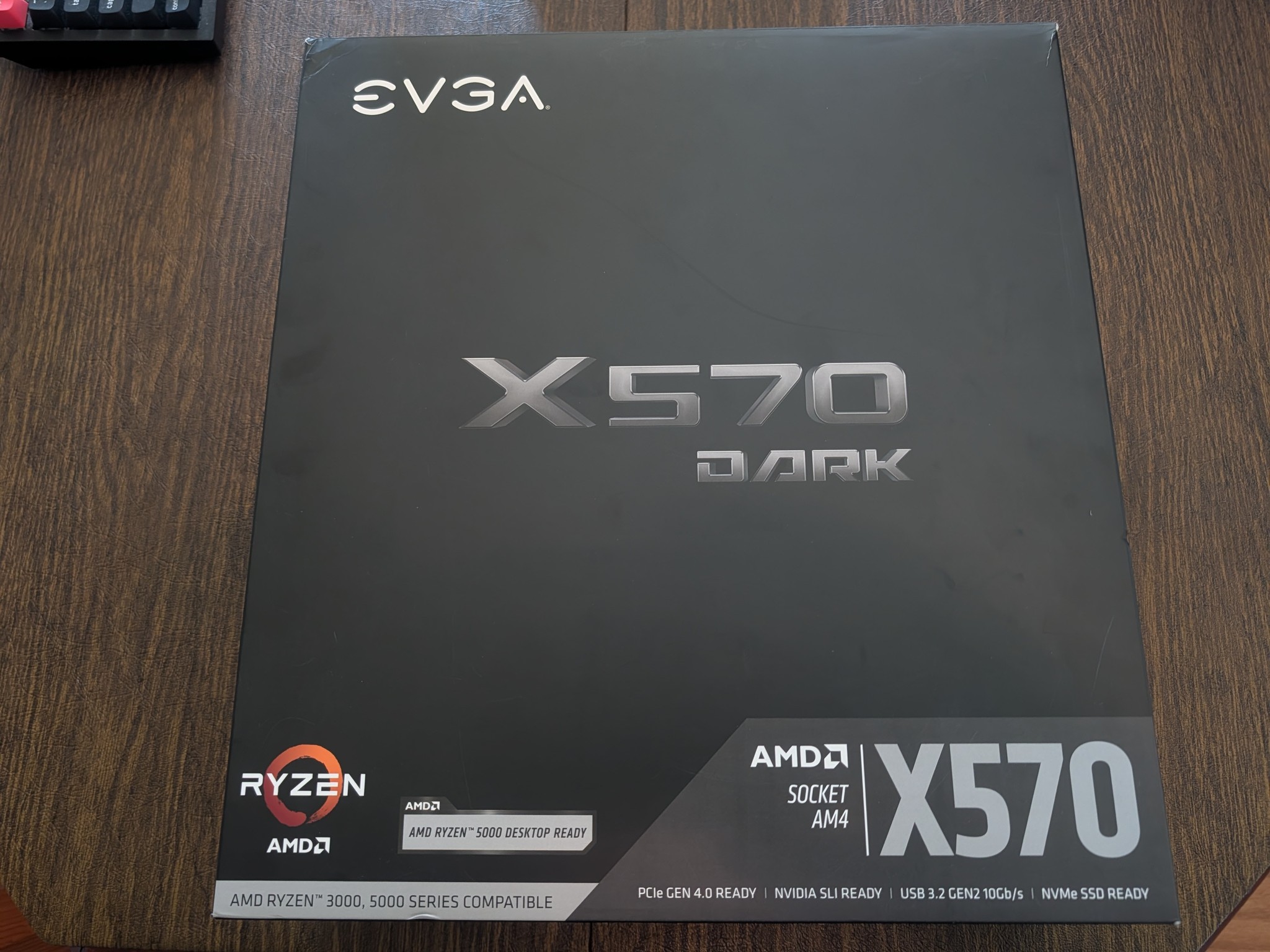 COMBO: EVGA X570 Dark MoBo w/AMD Ryzen 5800X3D CPU