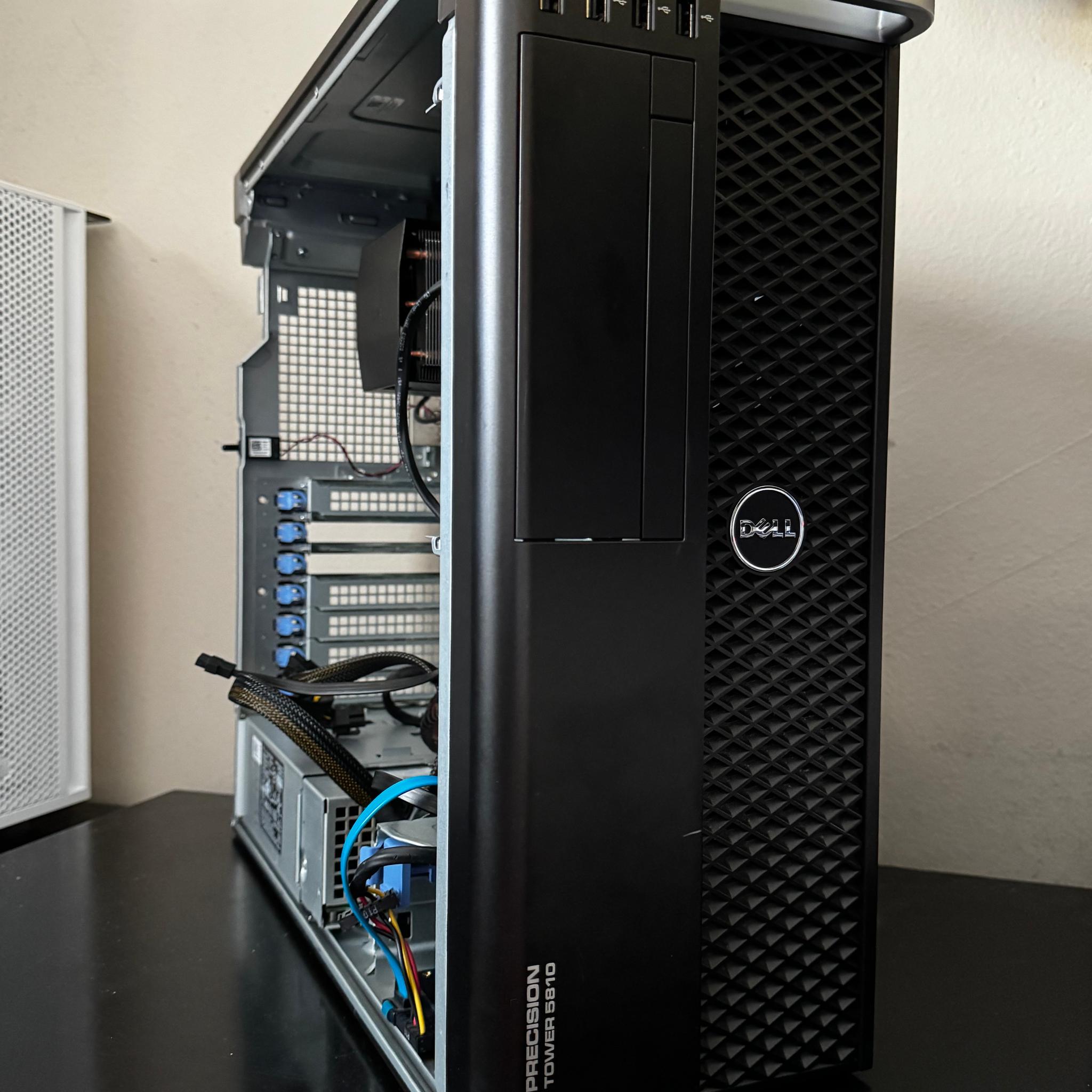 Dell Precision Tower 5810 Intel Xeon Cpu E5 1630 v4 3.70 GHz 256gb NO GPU/RAM