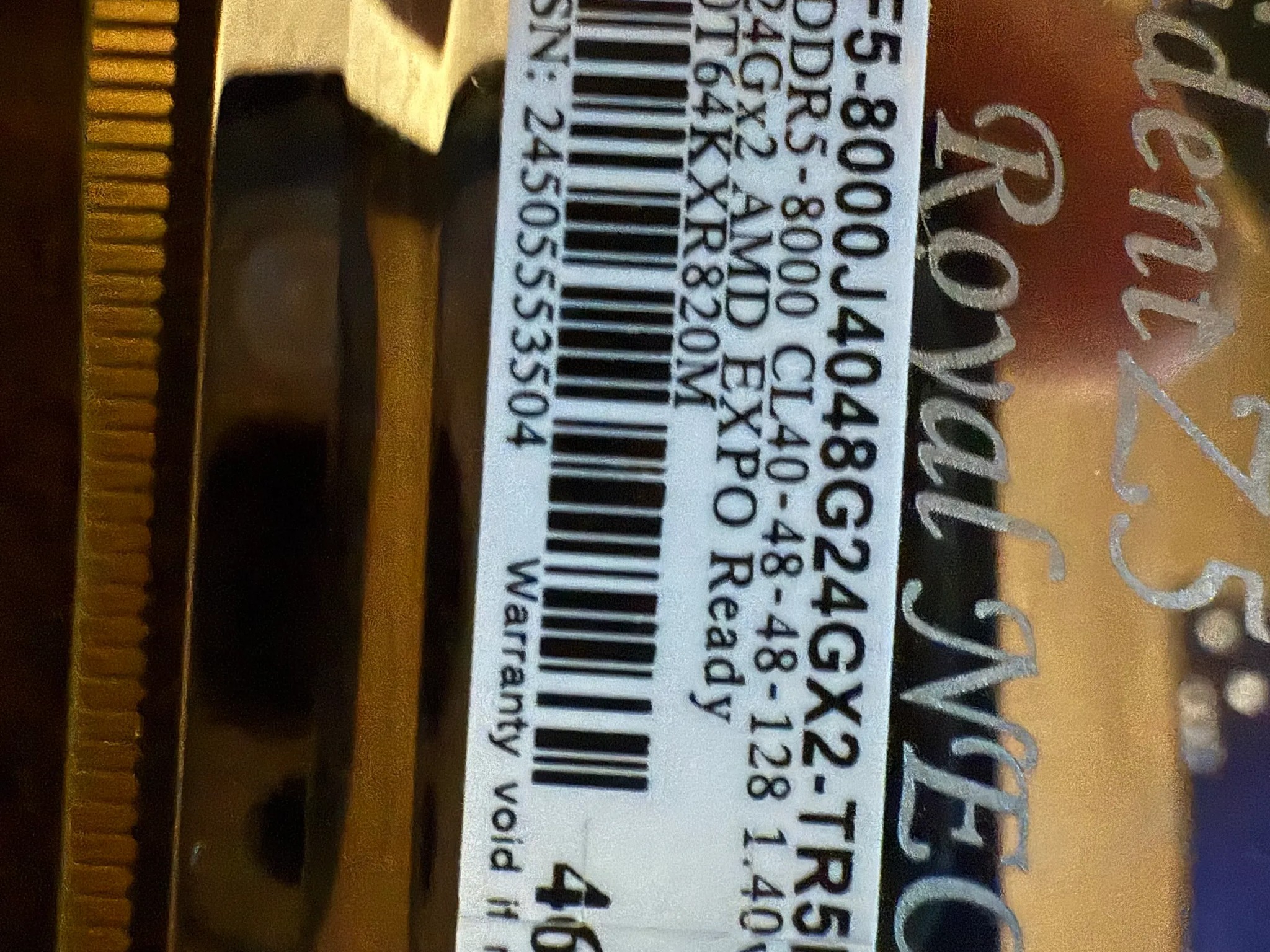 8000 Mhz G.SKILL Trident Z5 Royal Neo Series 48GB (2 x 24GB) 288-Pin PC RAM DDR5