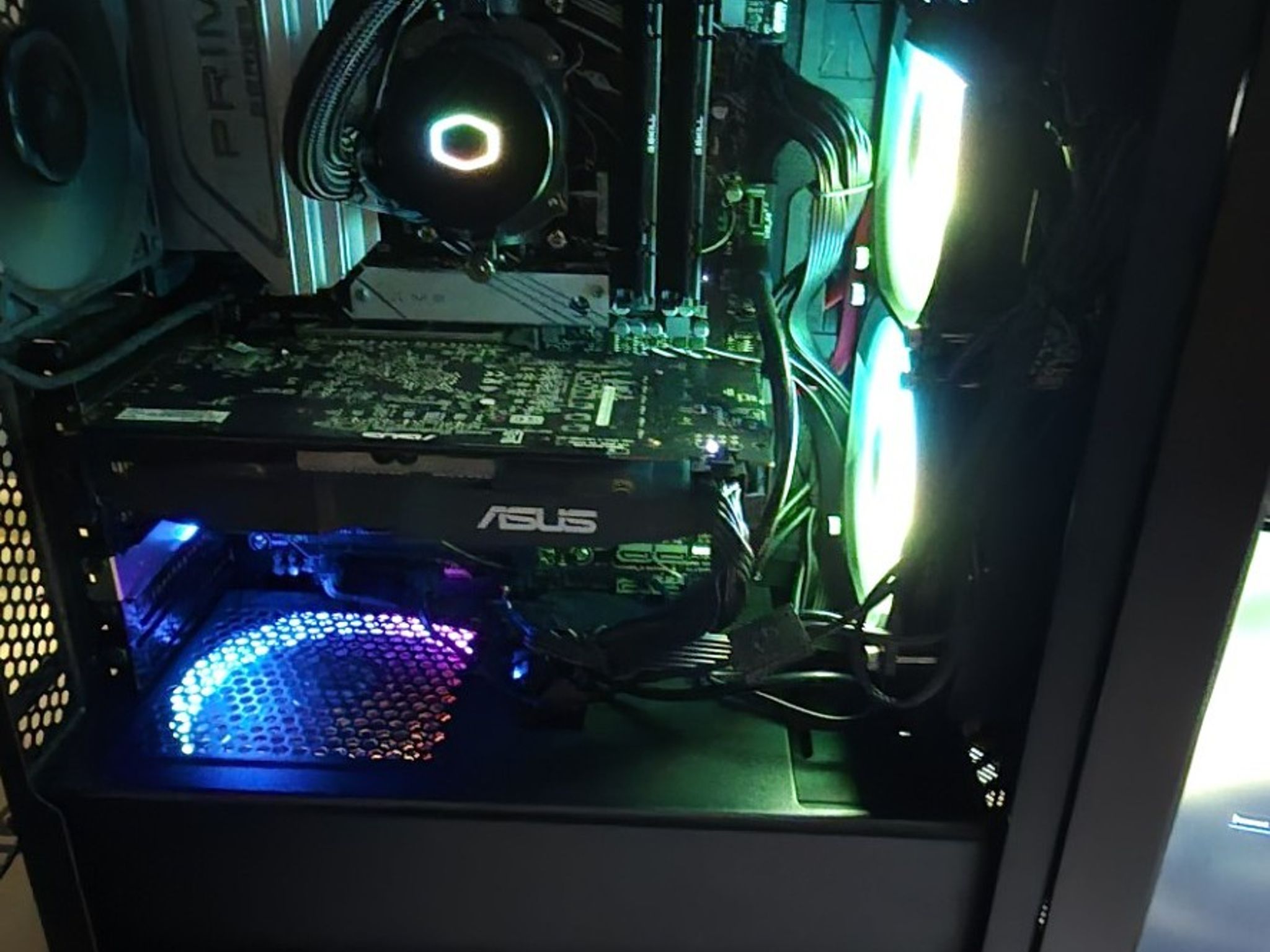 AMD Gaming PC Ryzen 7900X,Asus prime x670P, 32GB G.Skill Flare FX5 RAM, Asus AMD RX 580, AOI