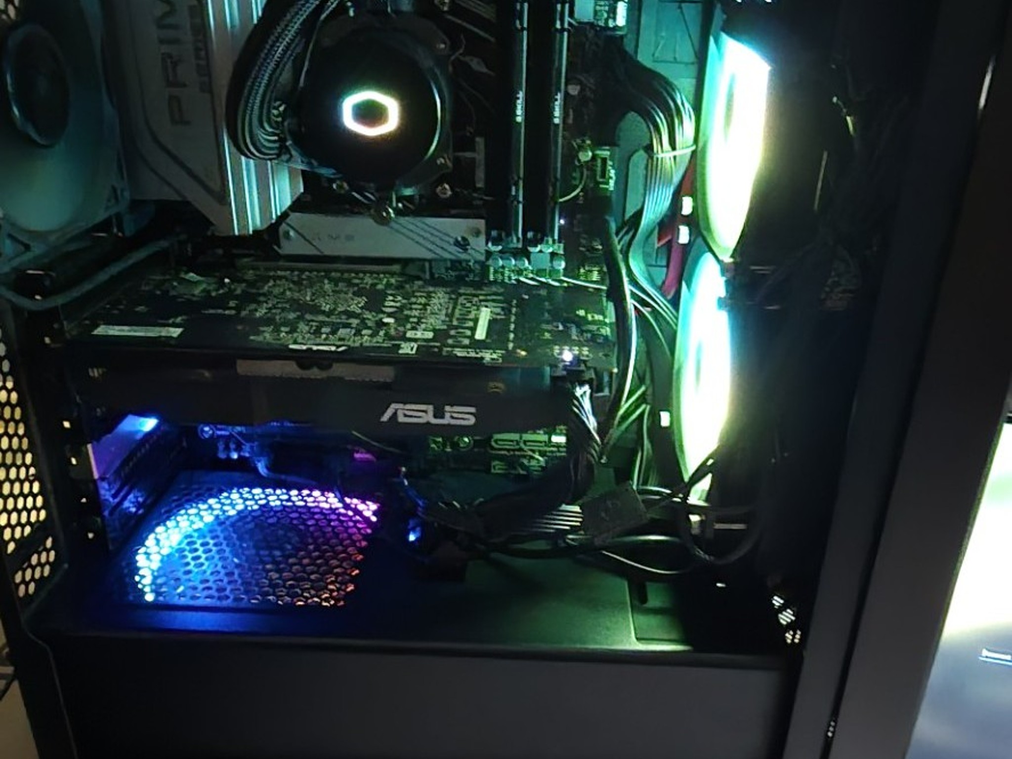 AMD Gaming PC Ryzen 7900X,Asus prime x670P, 32GB G.Skill Flare FX5 RAM, Asus AMD RX 580, AOI